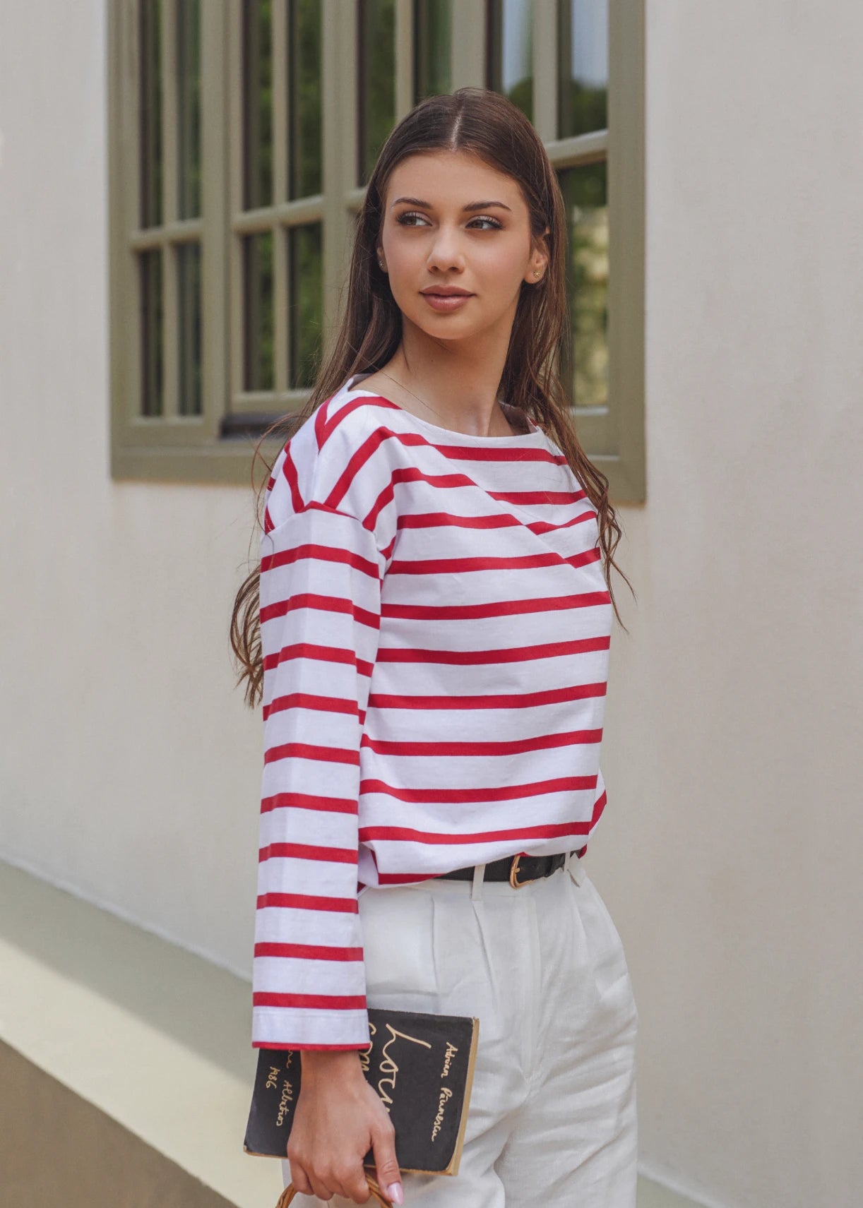 Tricou Damă Simple Stripe