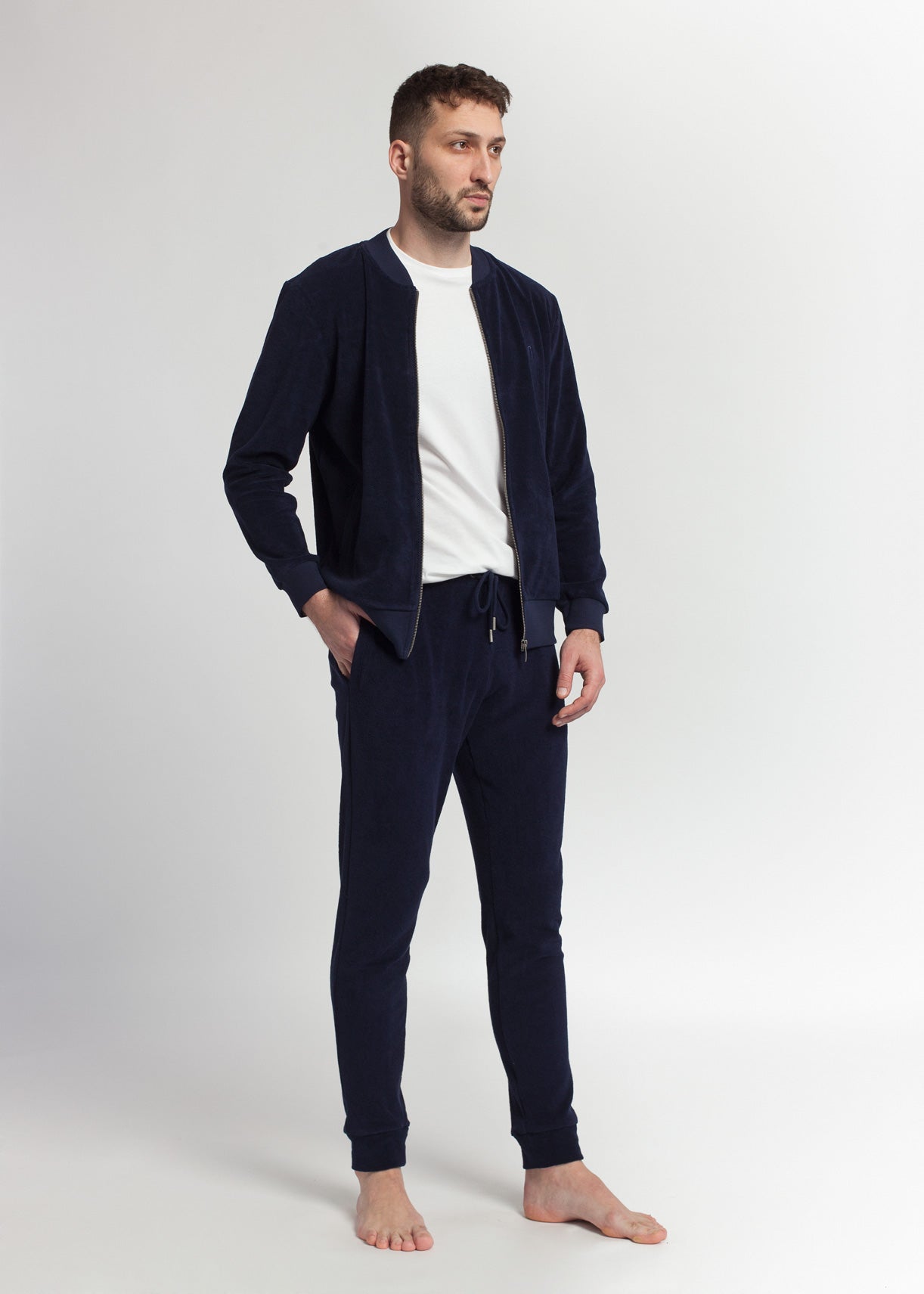 Pantaloni Bărbați Rich Terry Cotton