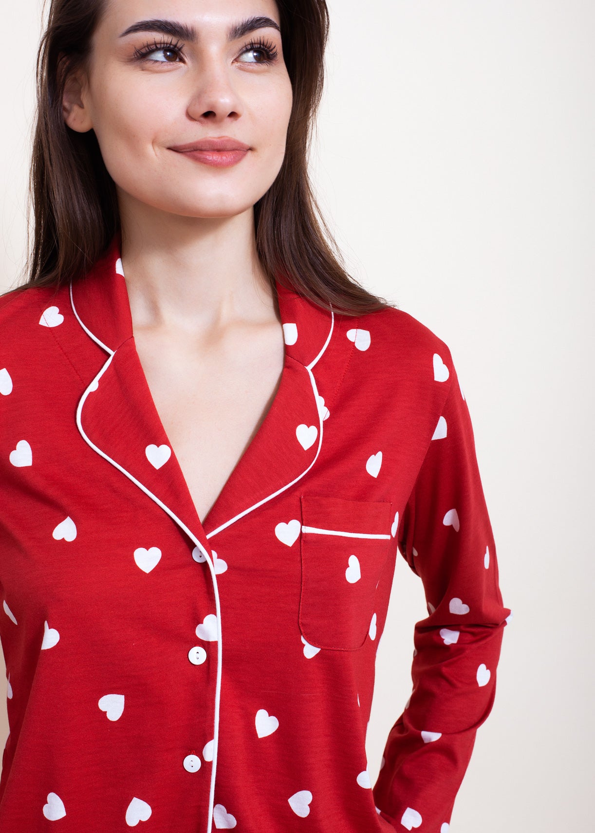 Pijama Damă Hearts Modal
