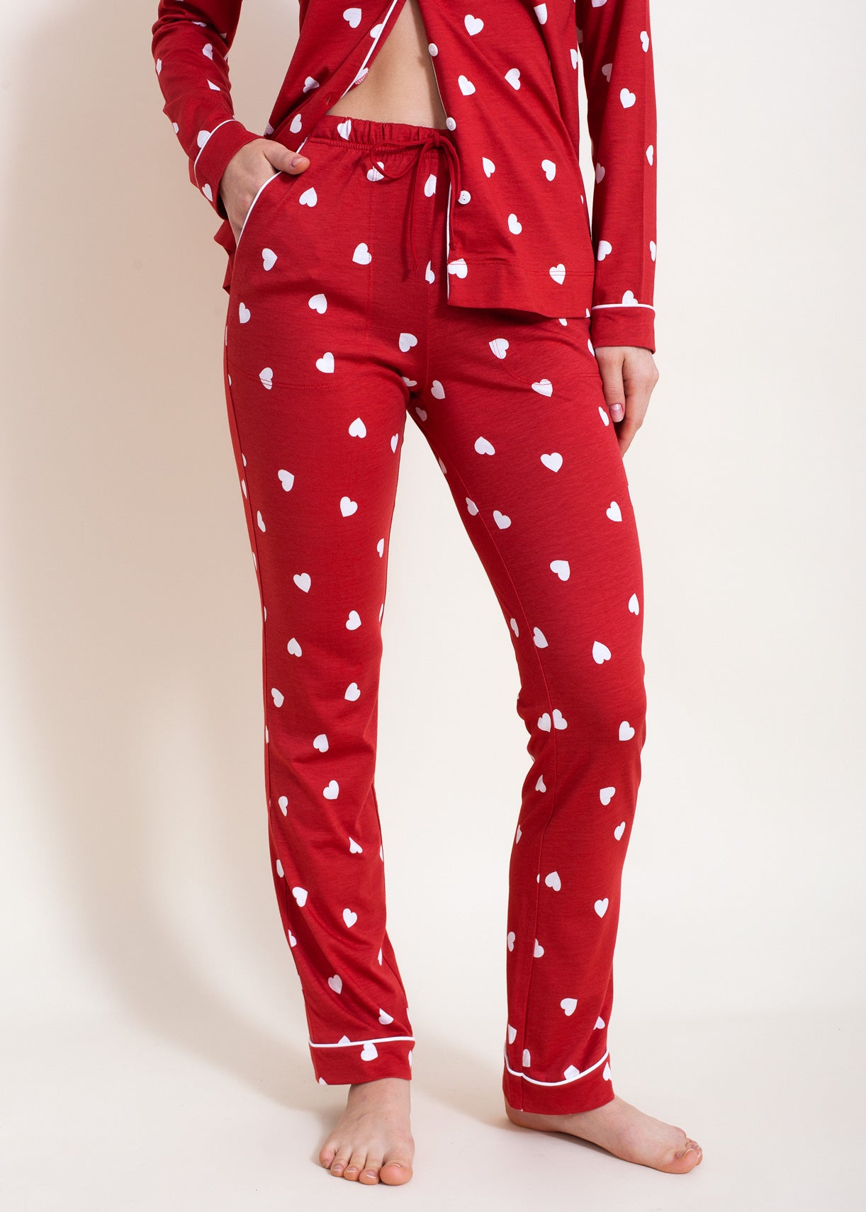 Pijama Damă Hearts Modal
