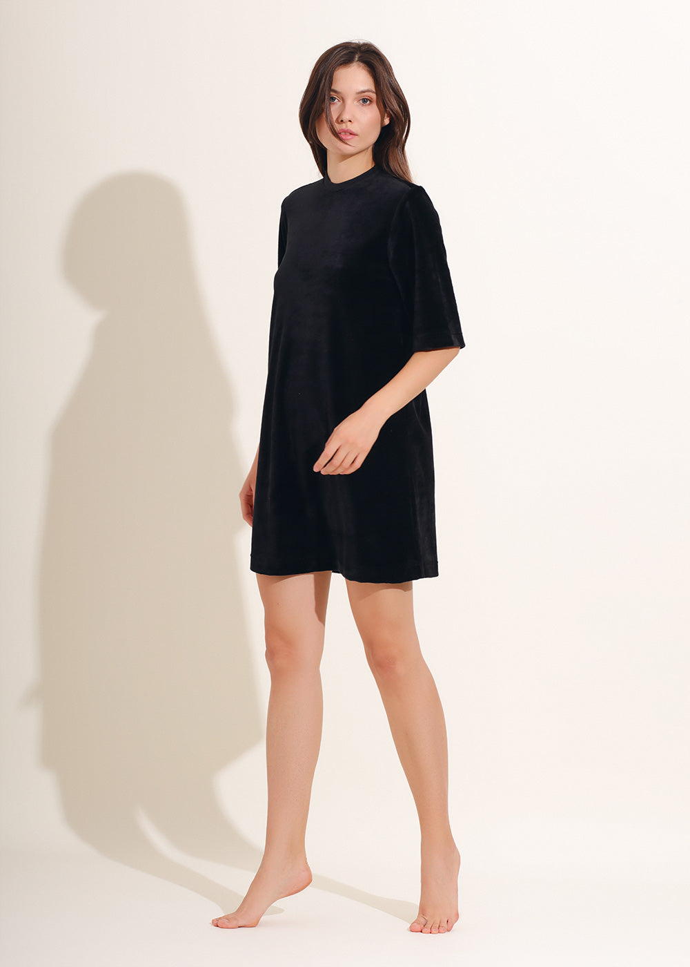 Rochie Damă Velvet neagră