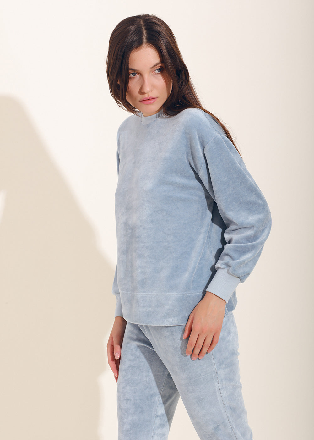 Bluză Damă Velvet Bleu