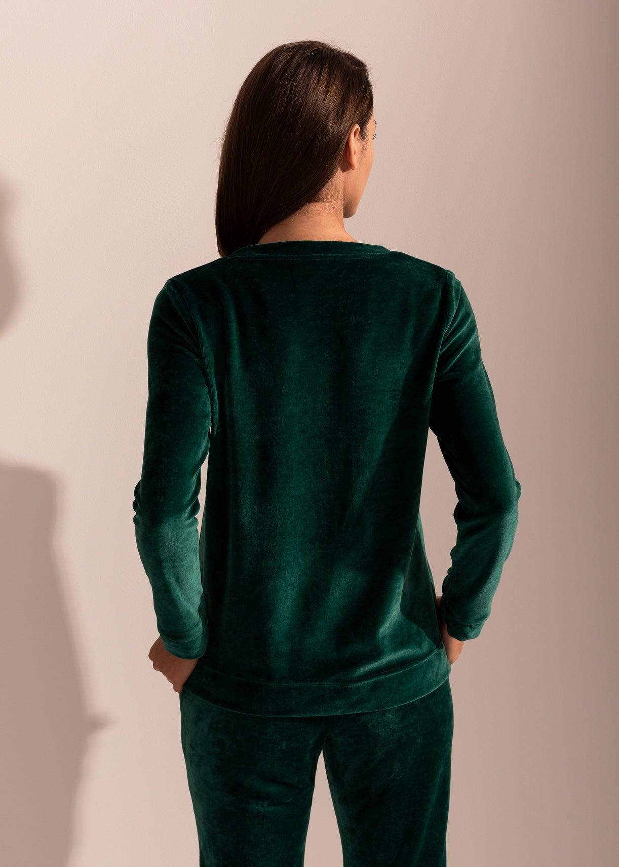 Bluză Damă Velvet Verde