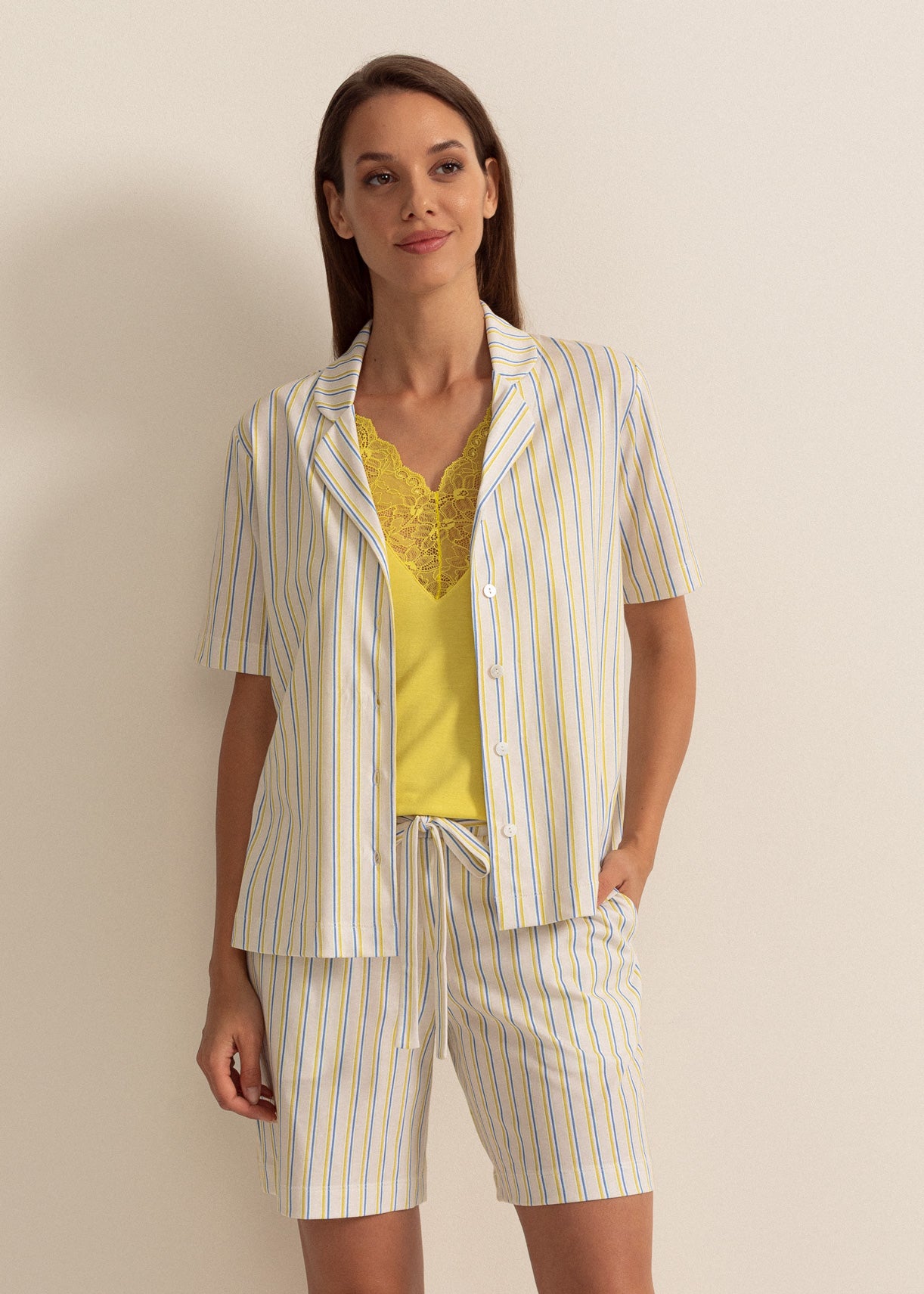 Bluză Pijama Damă Ariana Bumbac Twin