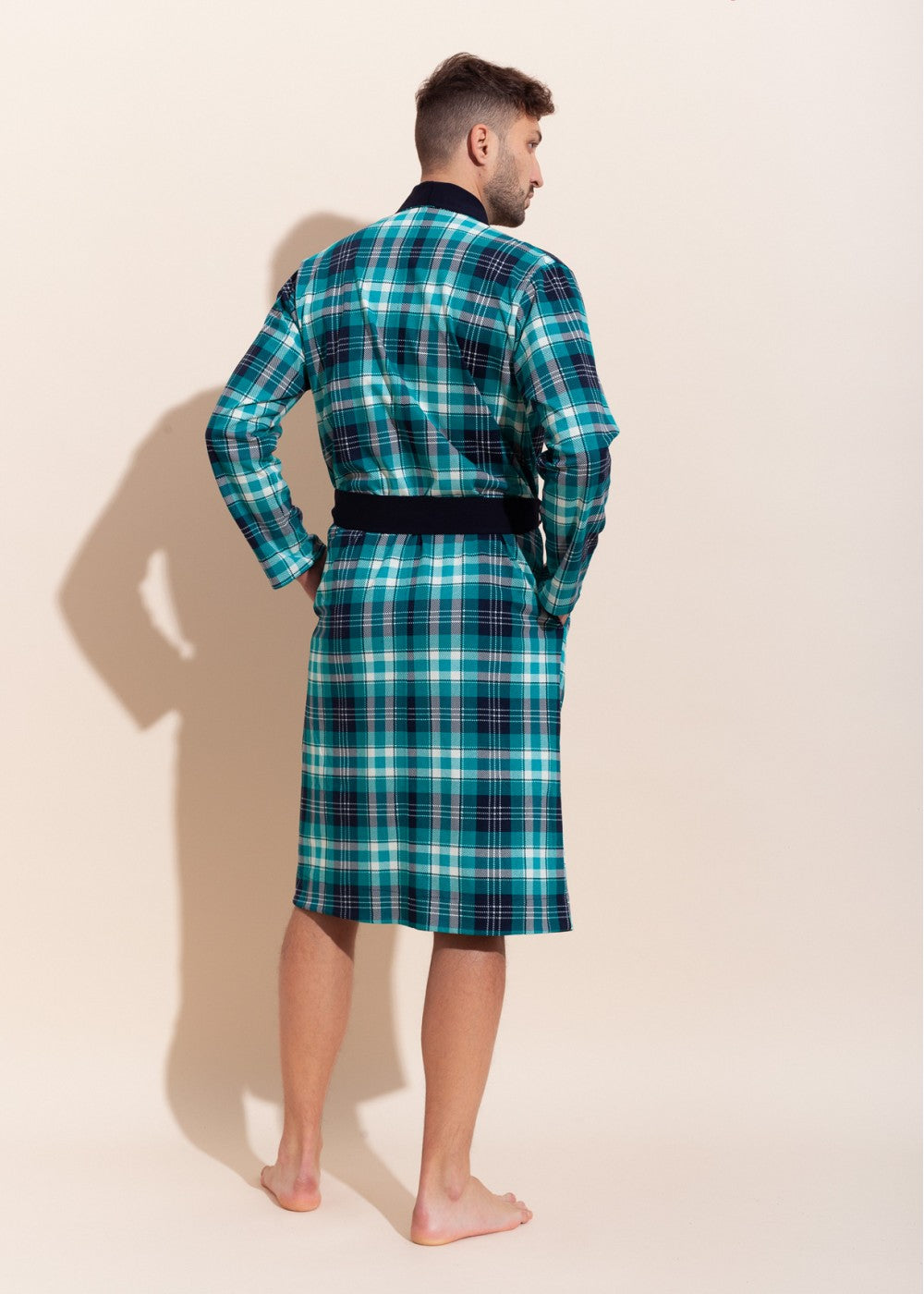 Halat Bărbați Tartan Winter Bumbac TWIN