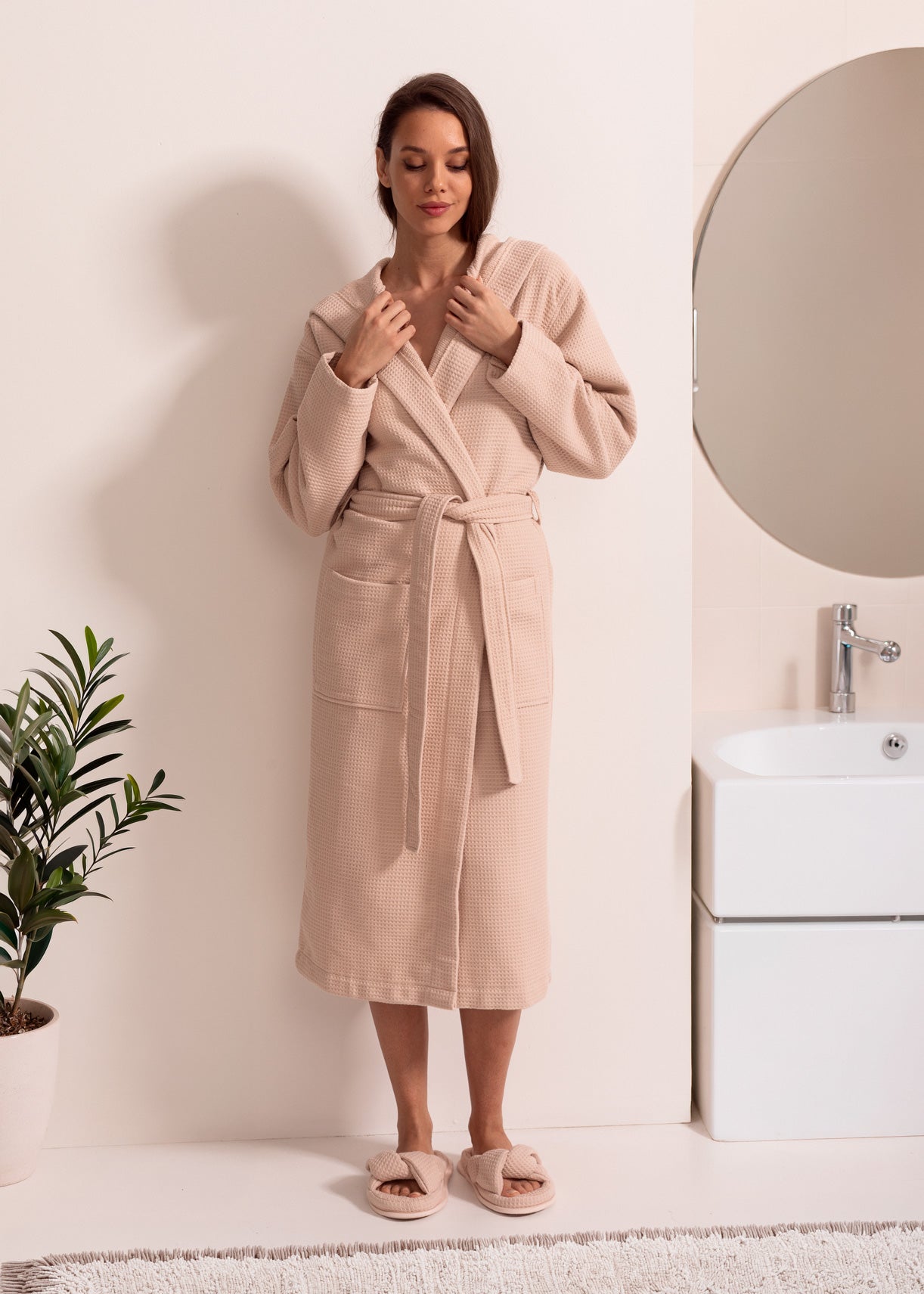 Halat De Baie Unisex Bumbac Hamari