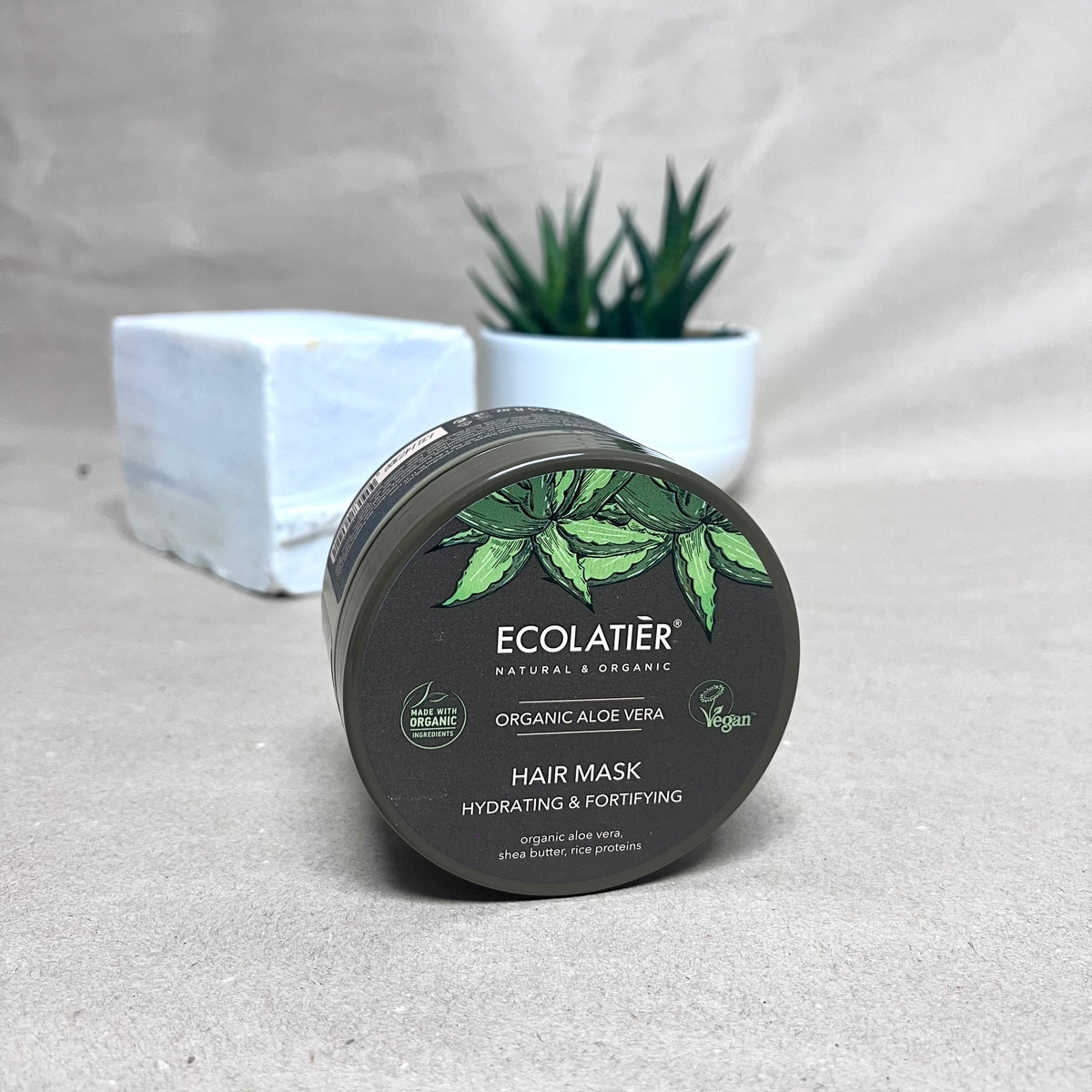Mască de păr cu aloe vera Ecolatier