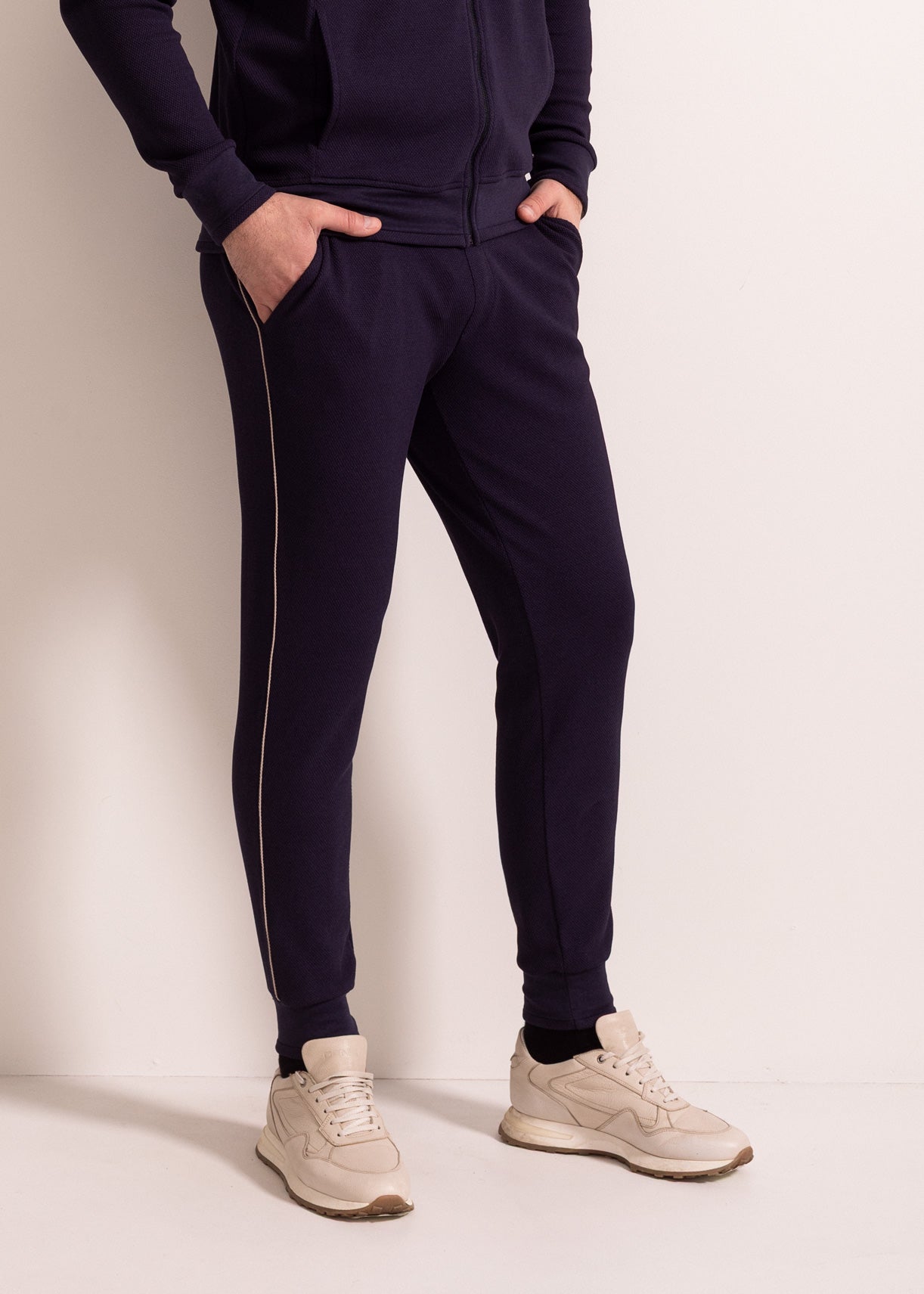 Pantaloni Bărbați Pique Mood Eucalipt