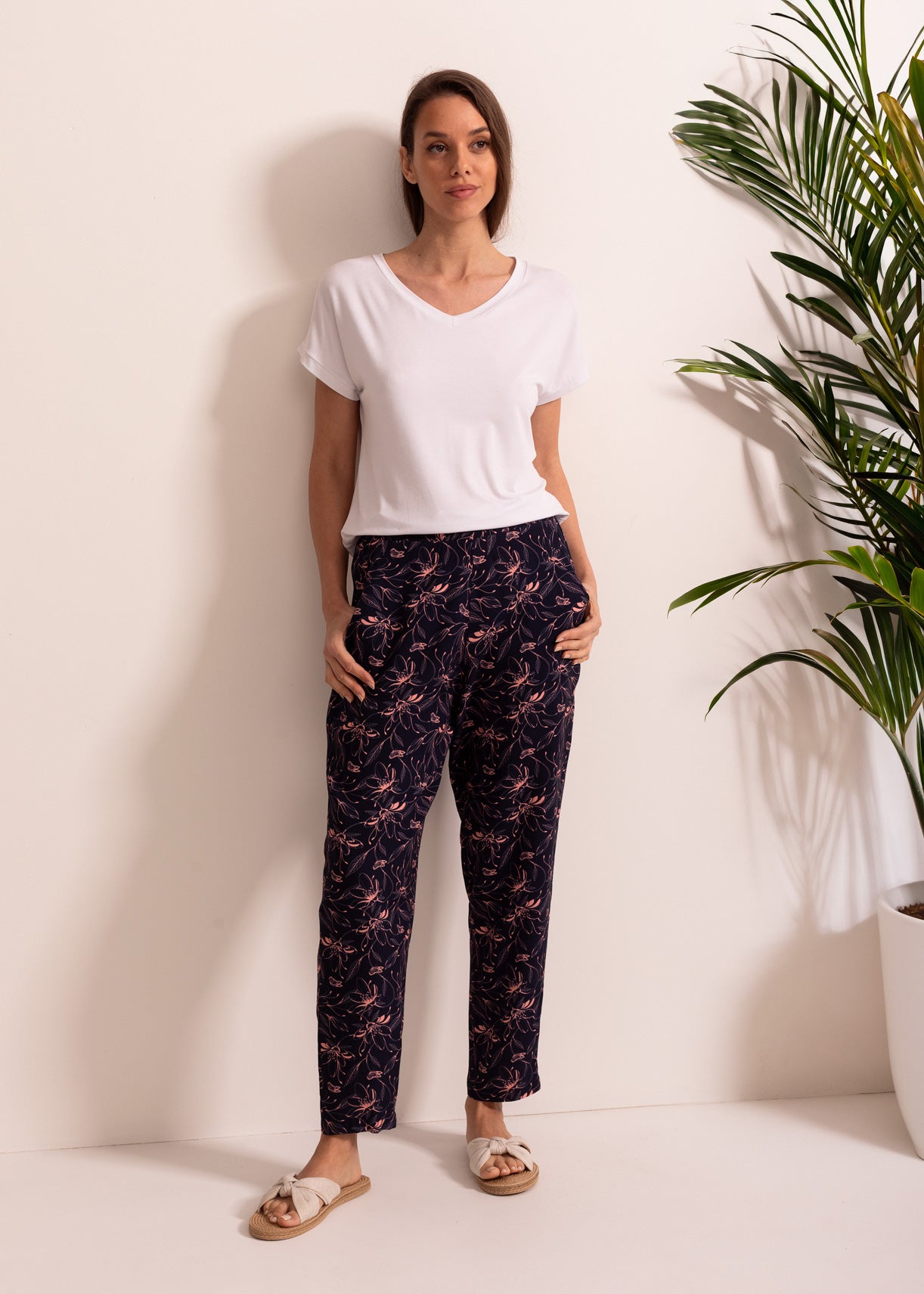 Pantaloni Damă Erika Viscoză