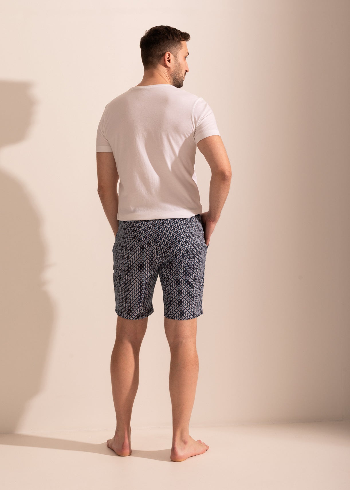 Pantaloni Scurți Bărbați Arlo Bumbac TWIN