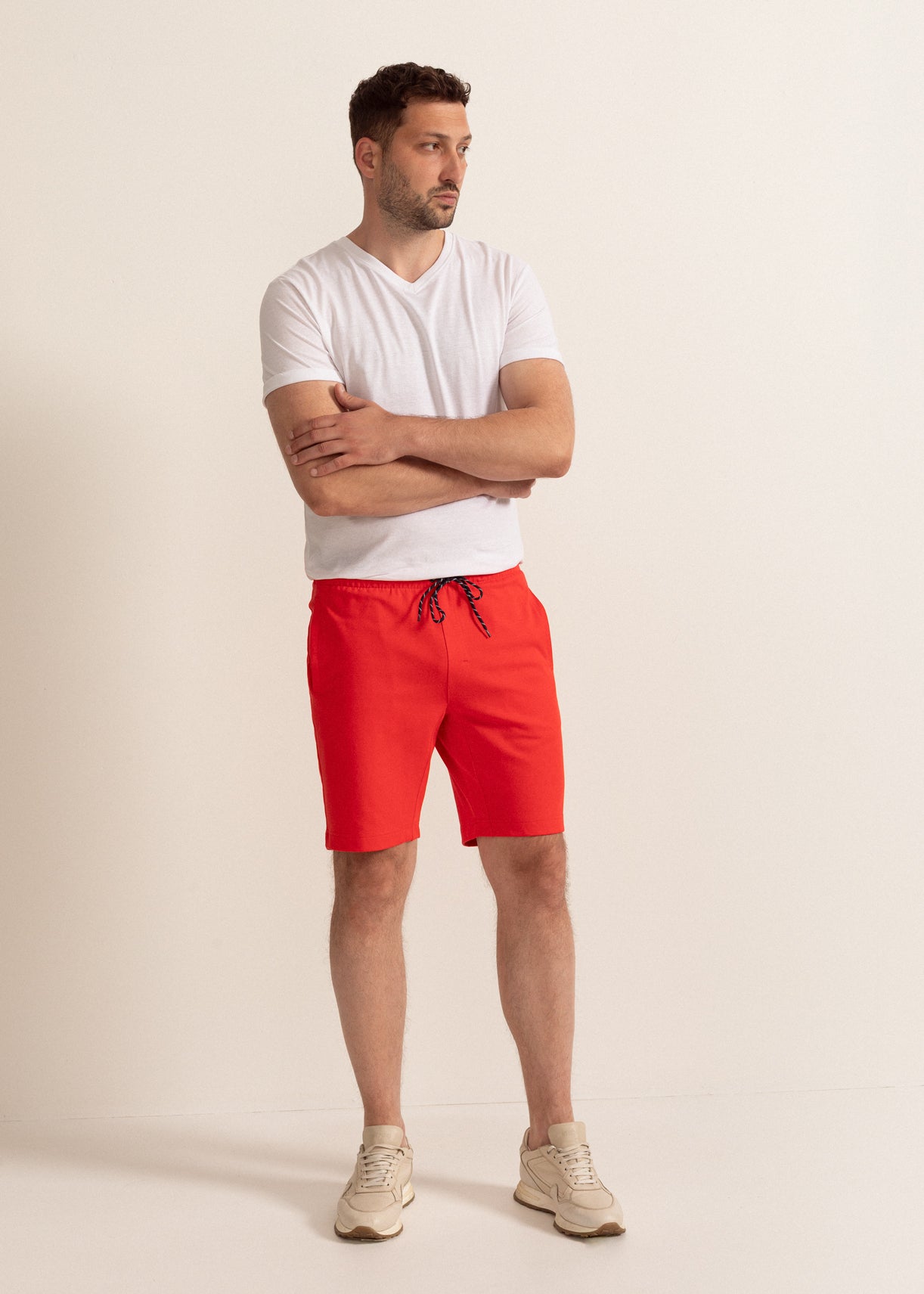 Pantaloni Scurți Bărbați Bumbac