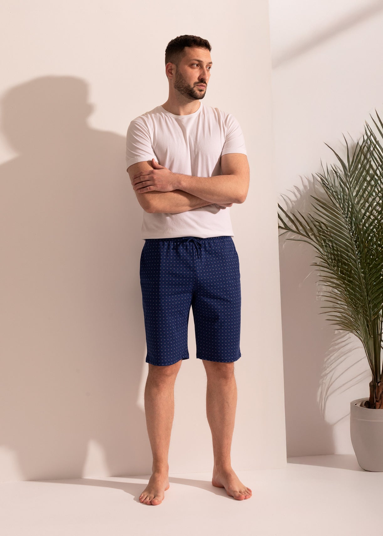 Pantaloni Scurți Bărbați Malaga Bumbac
