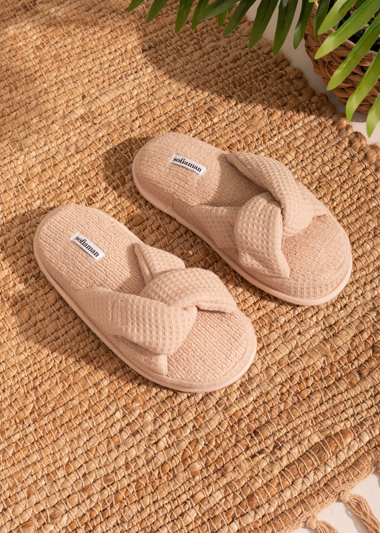 Papuci Damă Casă/Baie Bumbac Hamari