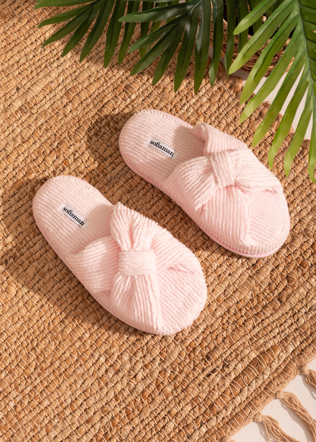 Papuci Damă Casă/Baie Bumbac Linoire