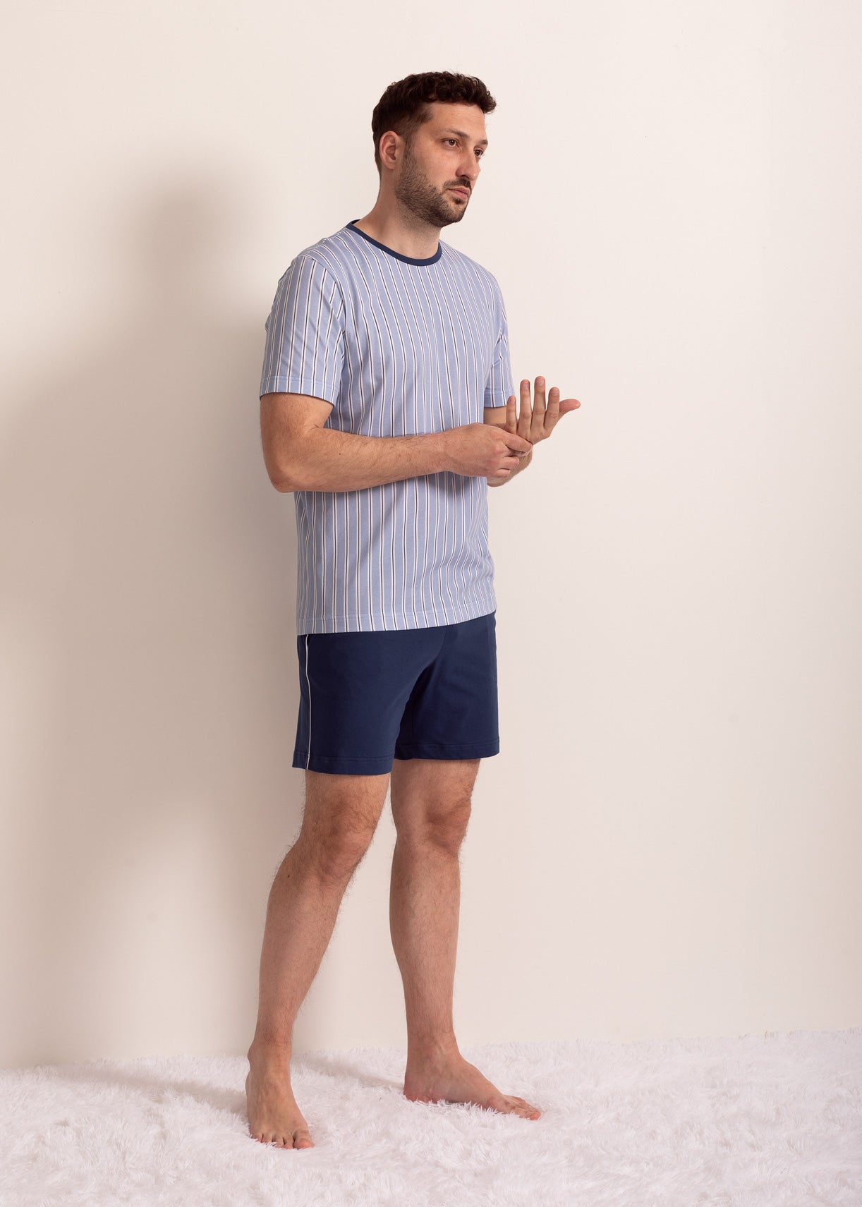 Pijama Bărbați Abel Bumbac TWIN