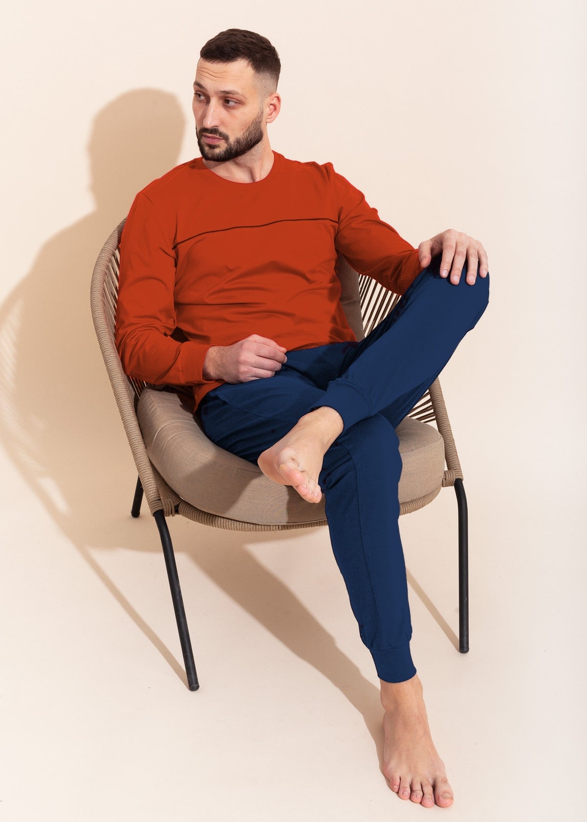 Alin Cotton Men's Pajamas