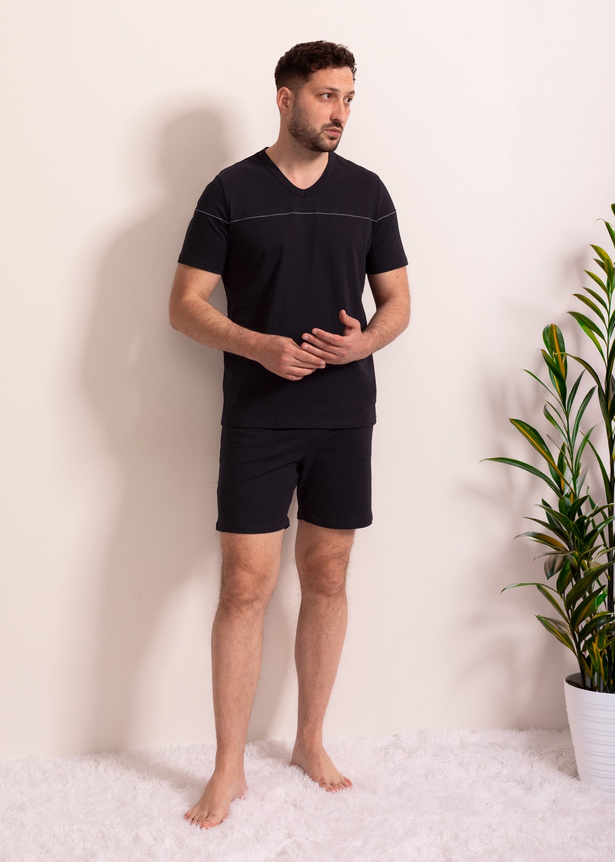 Alin Cotton Men's Pajamas
