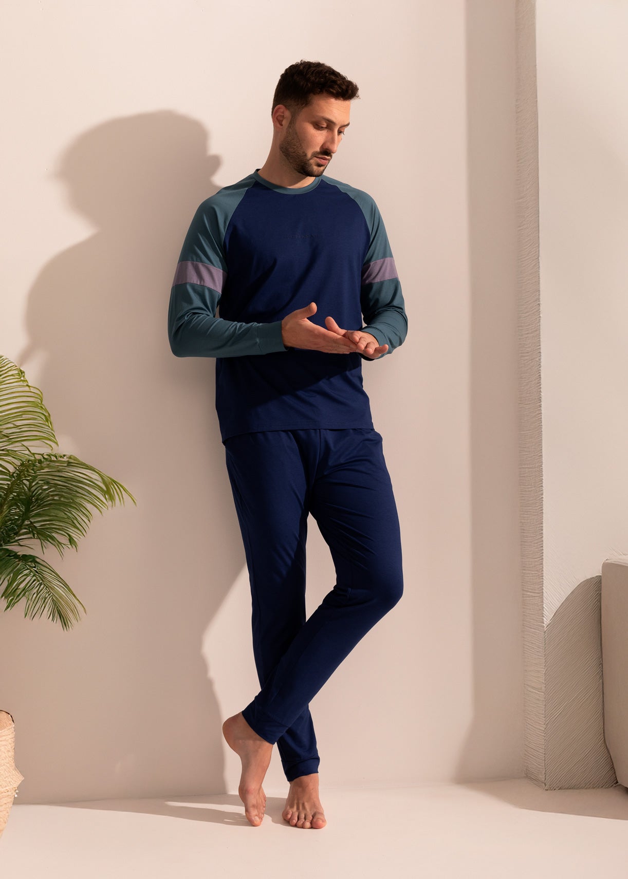 Pijama Bărbați Andrew Bumbac