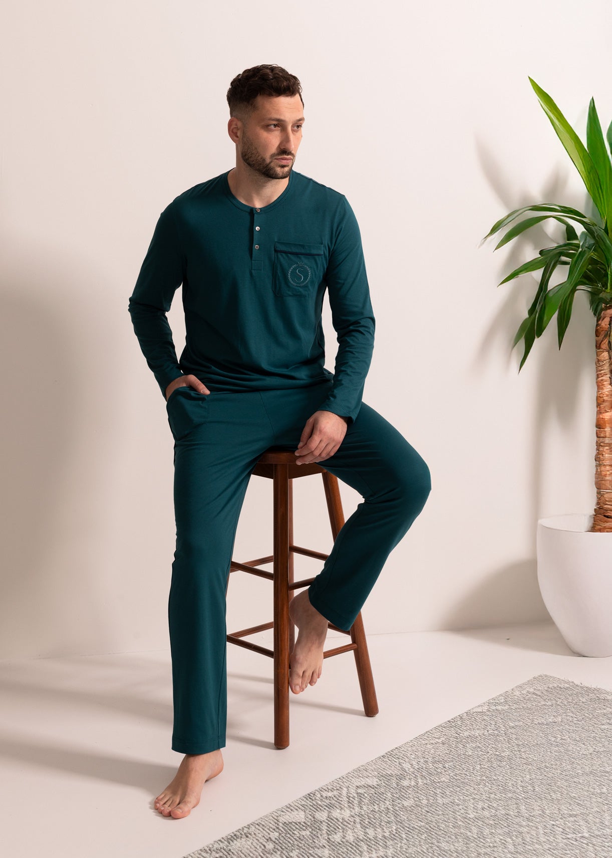Pijama Bărbați Anton Modal