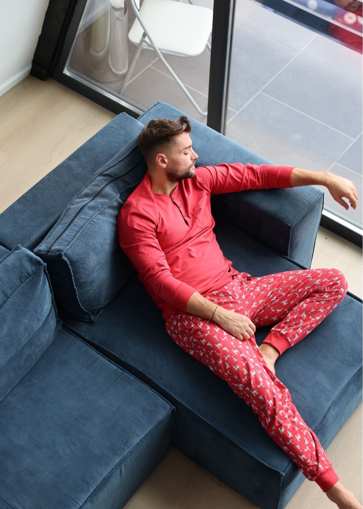 Pijama bărbați Christmas Dalmațieni