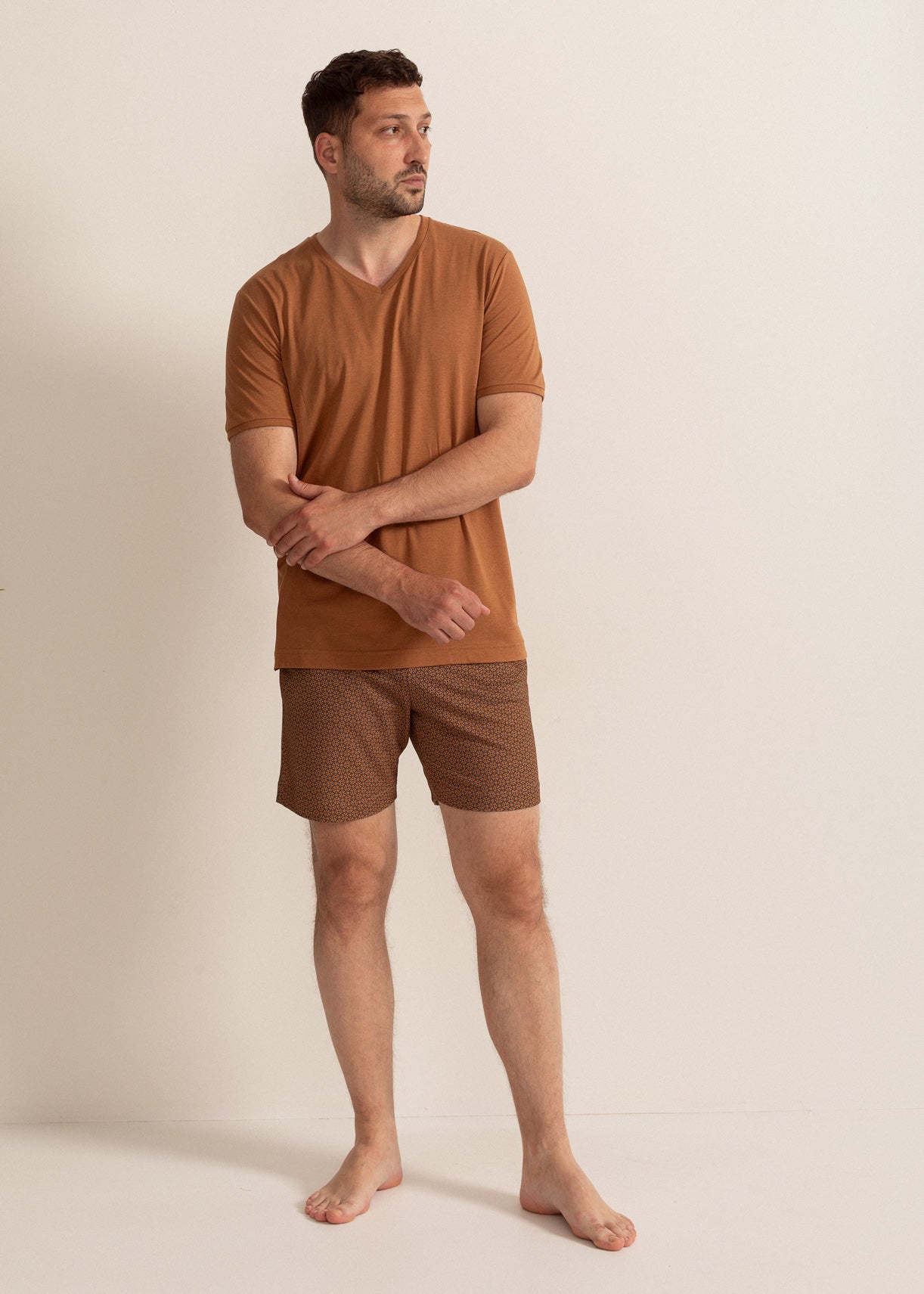 Pijama Bărbați Derek Bambus