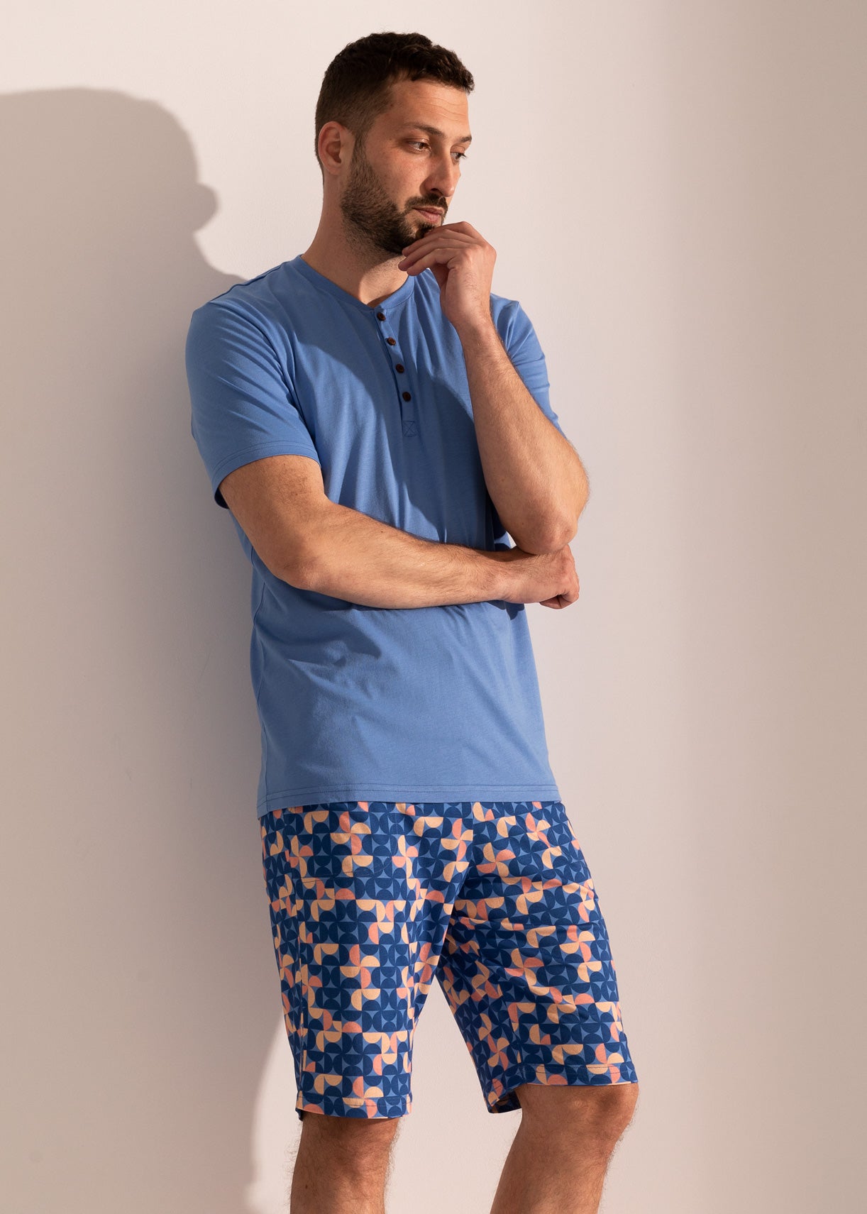 Pijama Bărbați Diego Bambus