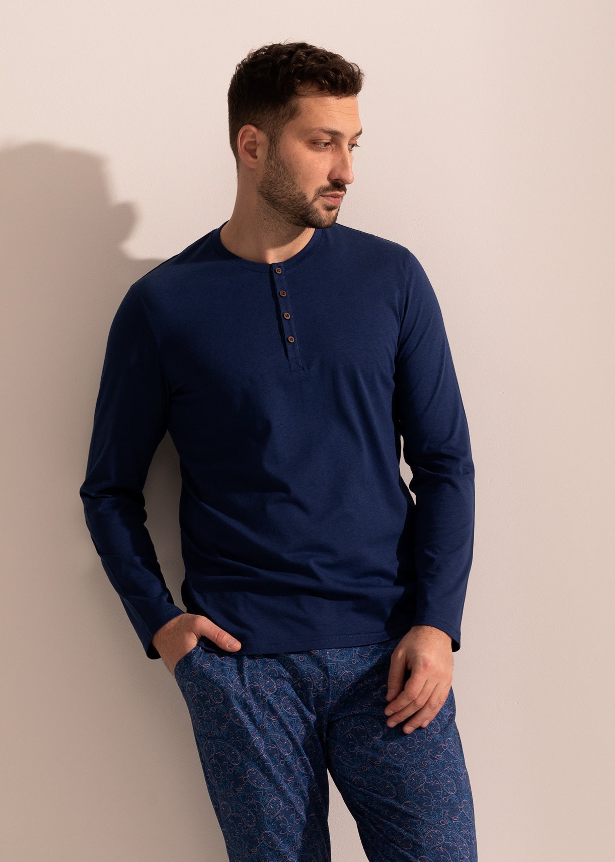 Pijama Bărbați Garet Modal
