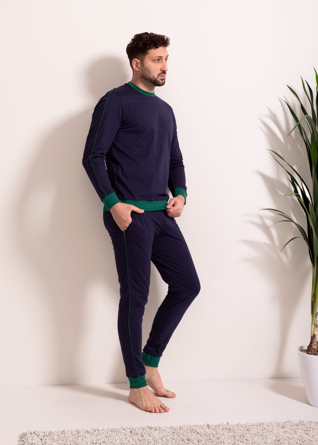 Pijama Bărbați Vlad Bumbac