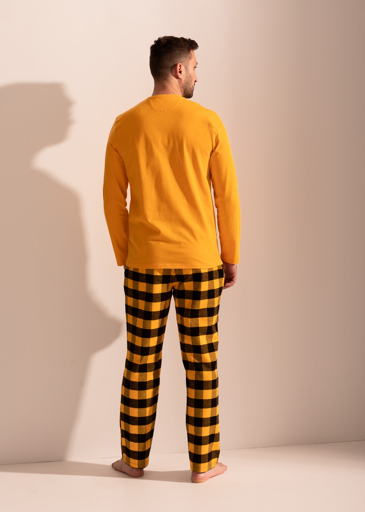 Pijama Bărbați Victor Bumbac Flanel