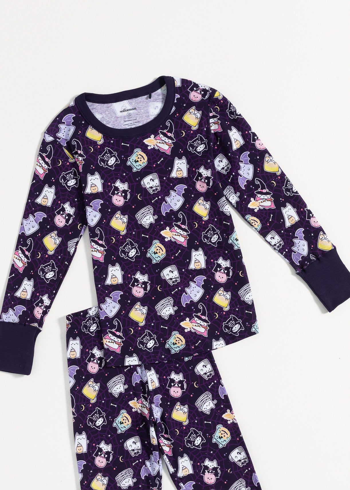 Pijama Copii KattyCat Bumbac