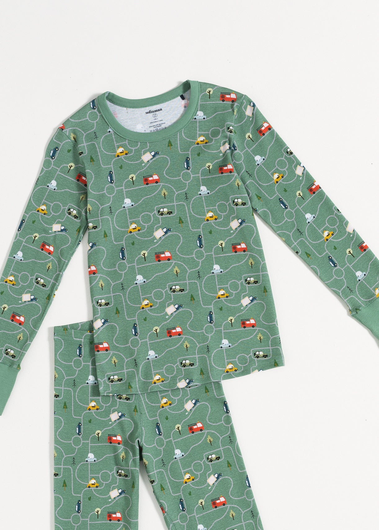 Pijama Copii LIL CARS Bumbac