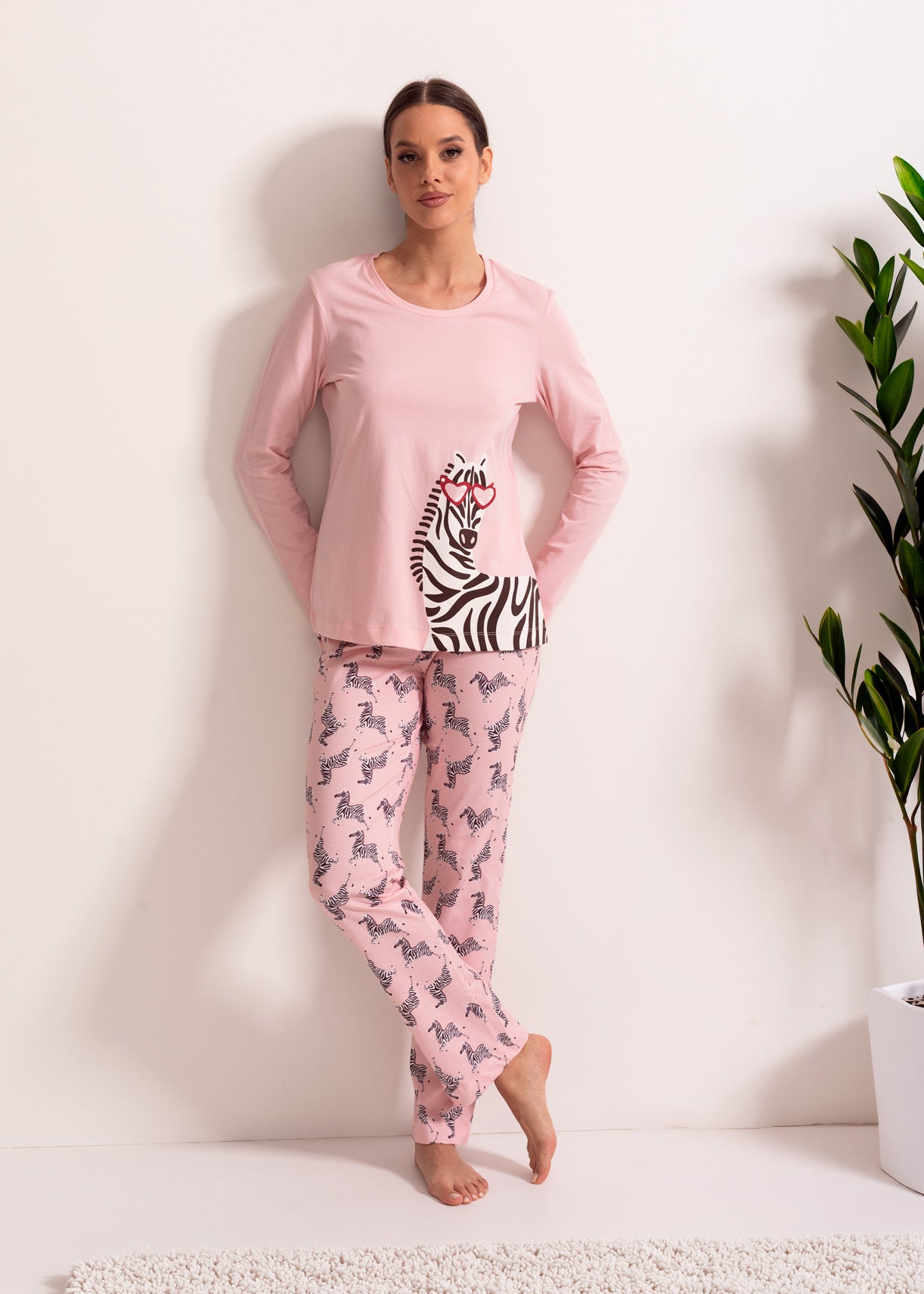 Pijama Damă Alice Bumbac TWIN