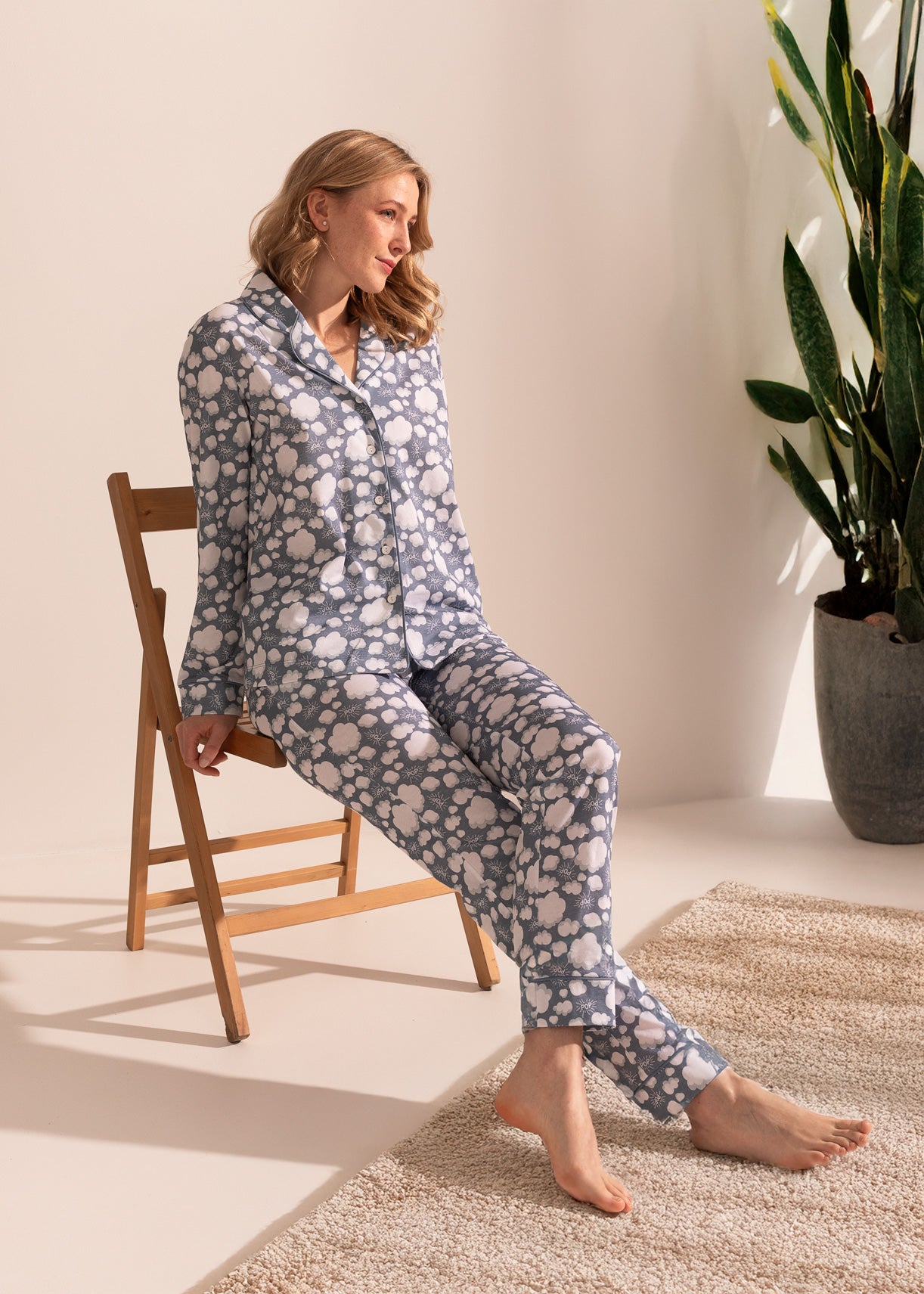 Pijama Damă Alice Bumbac TWIN