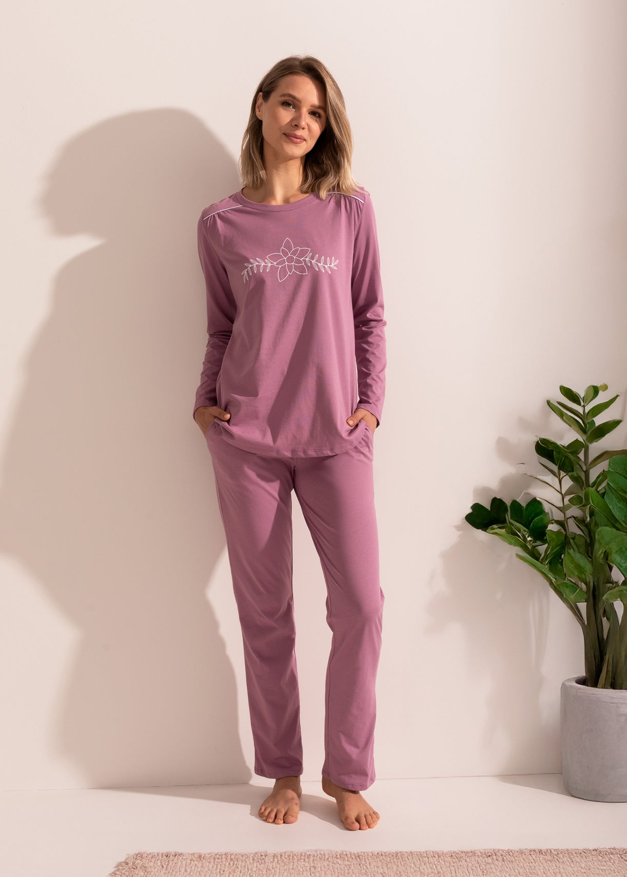 Pijama Damă Alina Bumbac