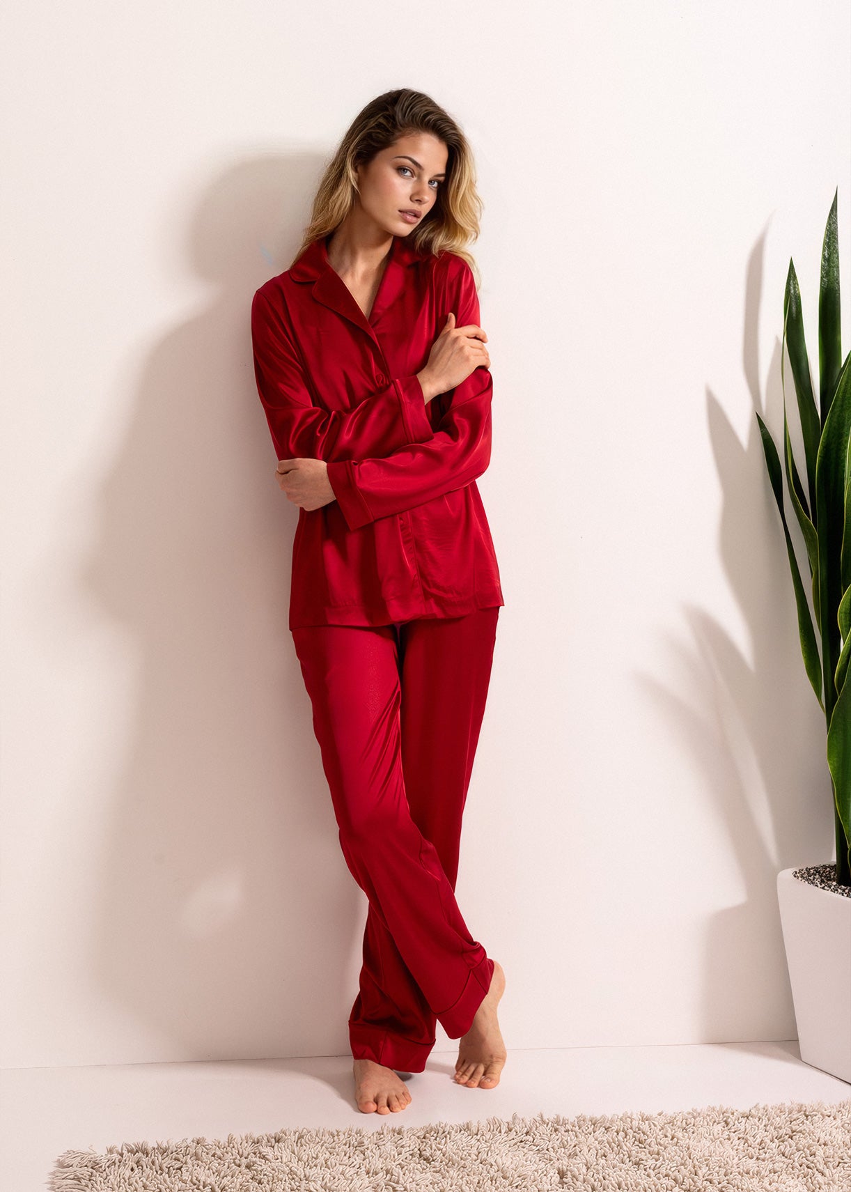 Pijama Damă Anastasia Satin