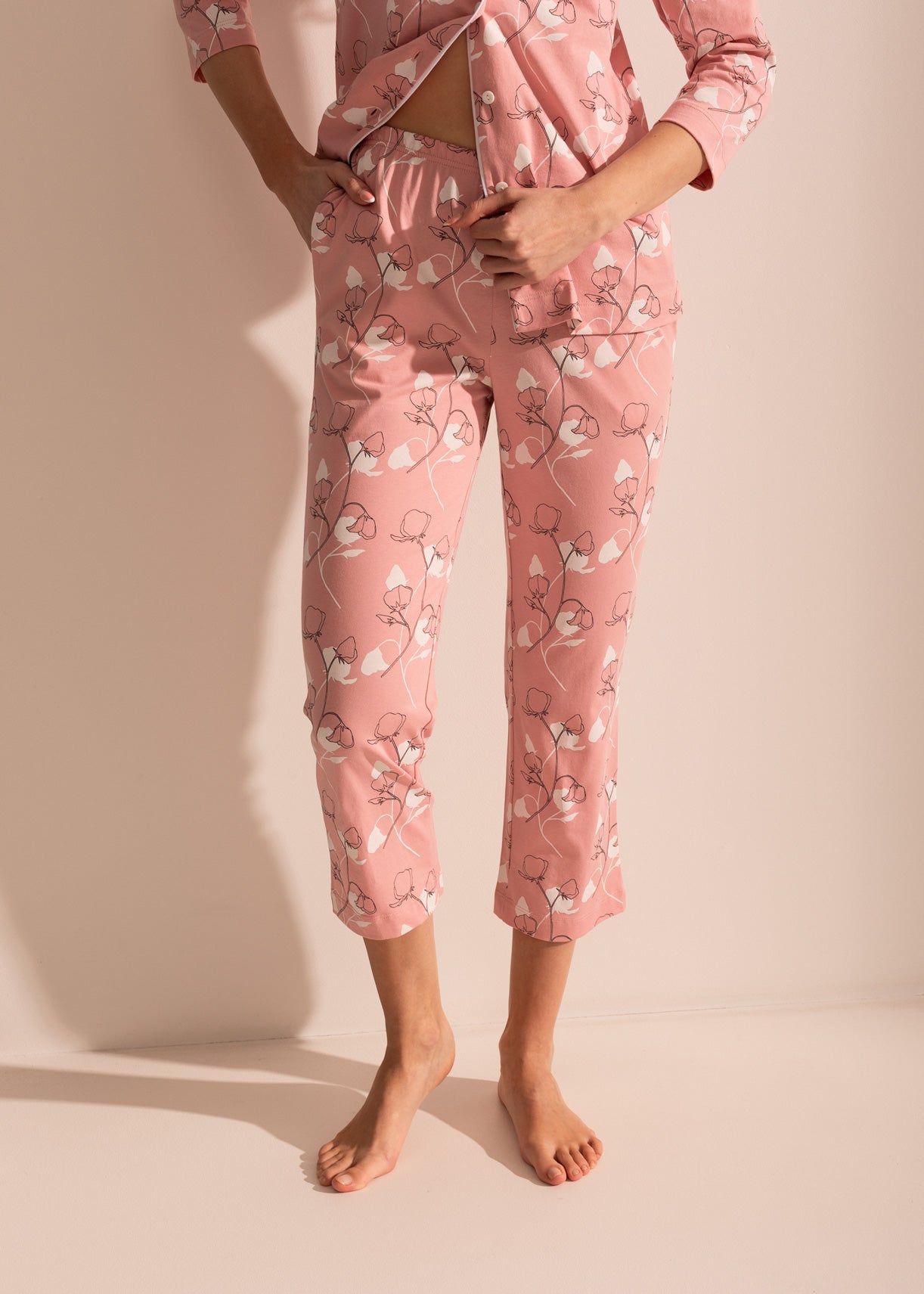 Pijama Damă Malena Bumbac TWIN