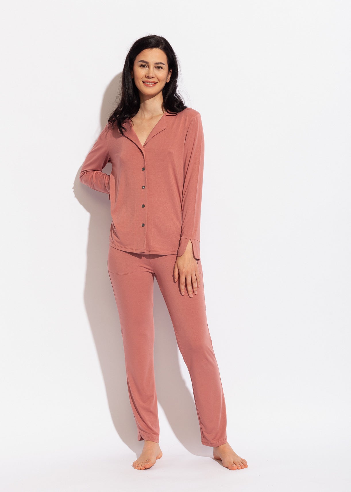 Pijama Damă Cozy Micromodal