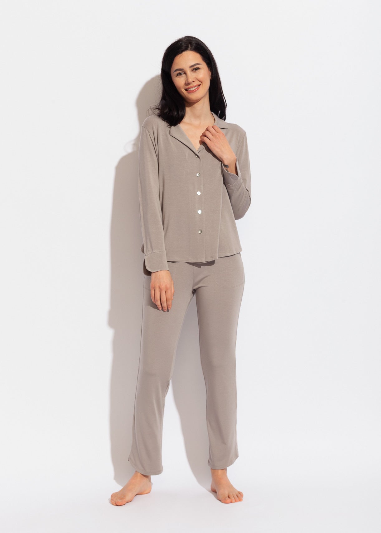 Pijama Damă Cozy Micromodal