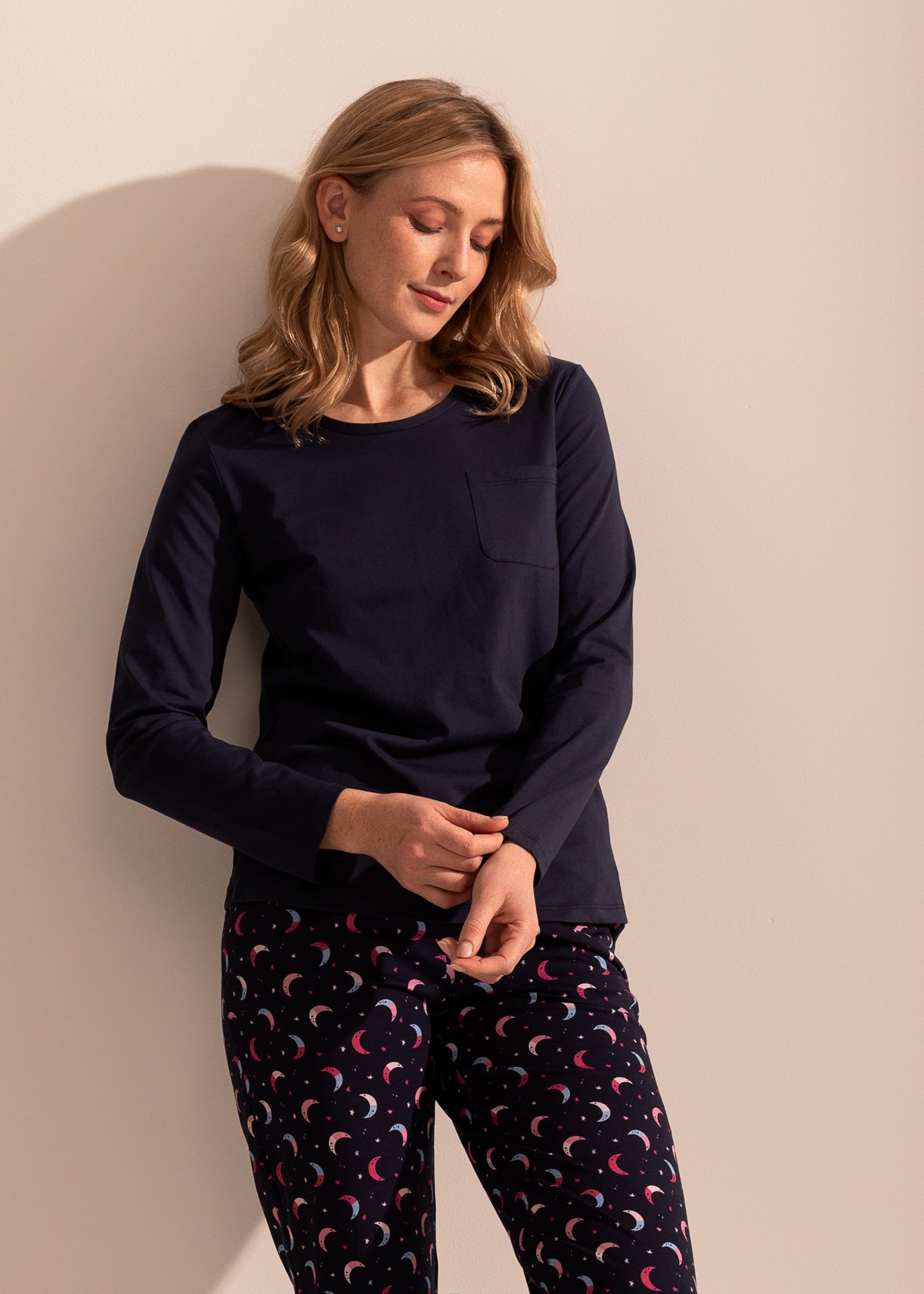 Pijama Damă Moon Bumbac