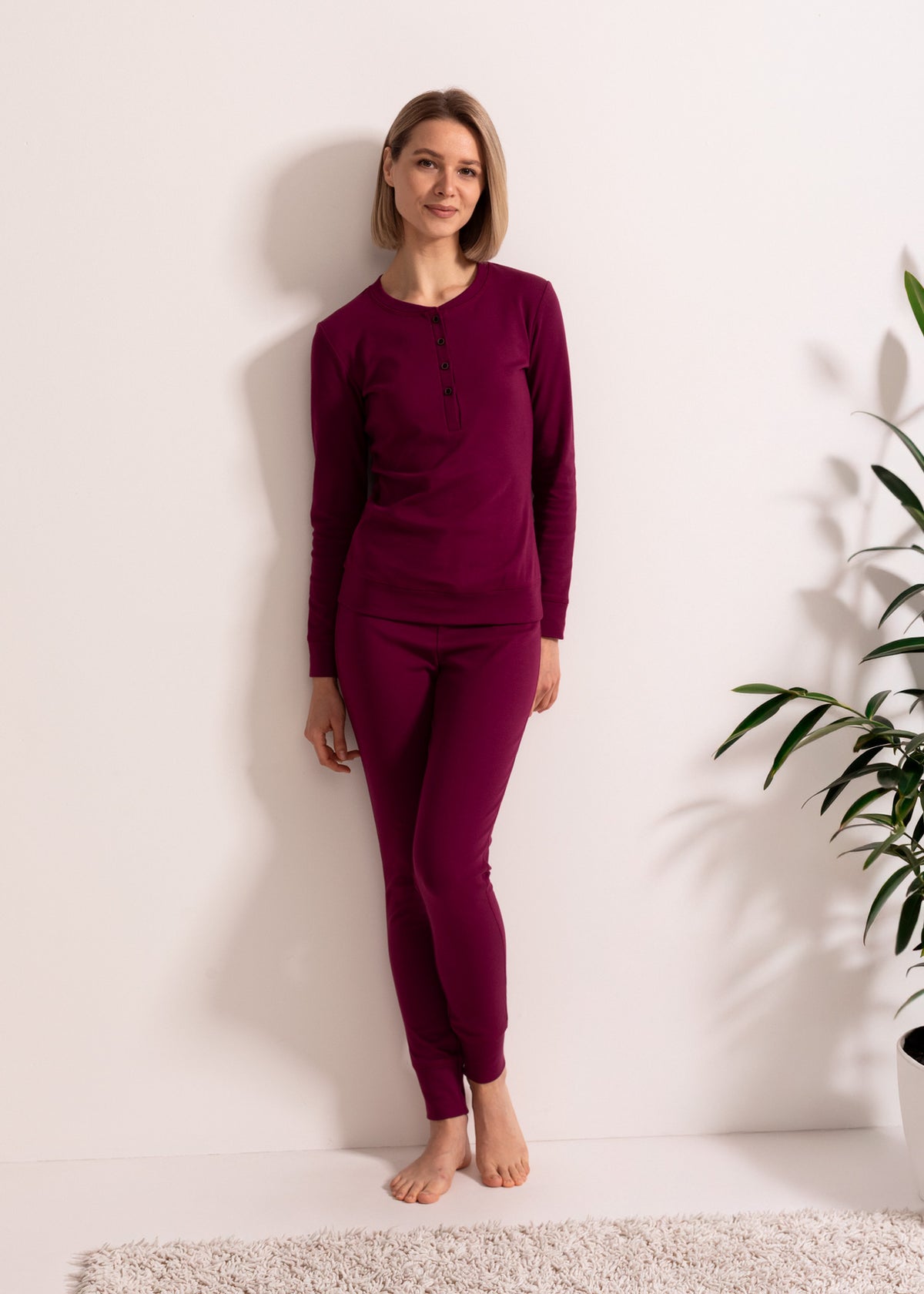Women's Stretch Rib Pajamas