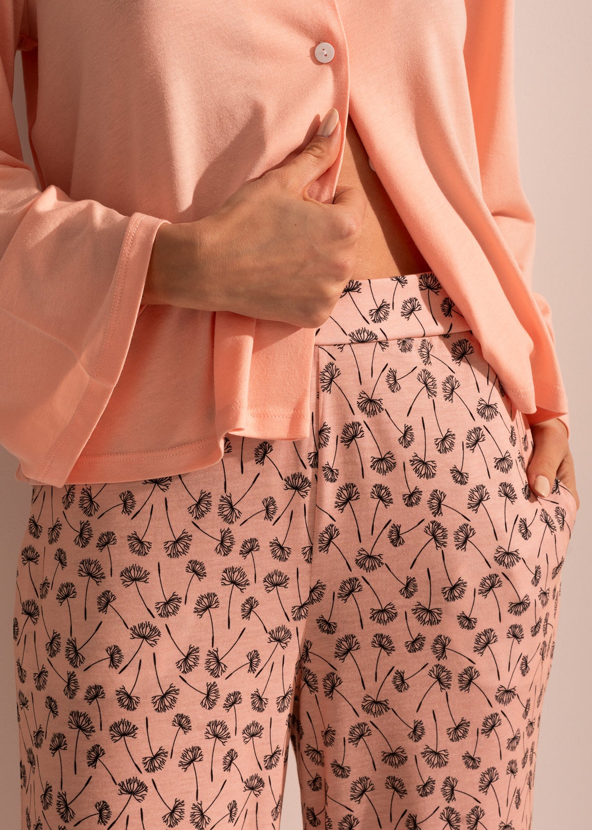 Pijama Damă Briana Eucalipt