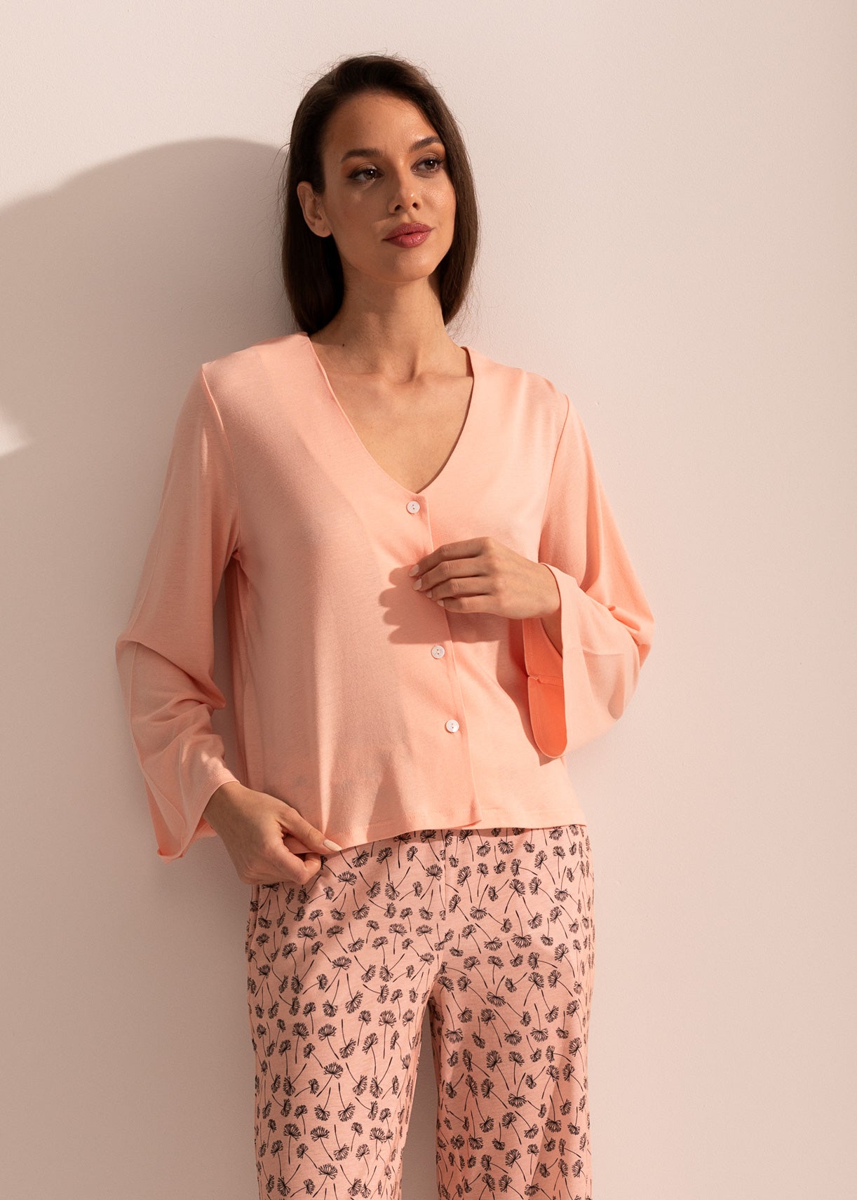 Pijama Damă Briana Eucalipt