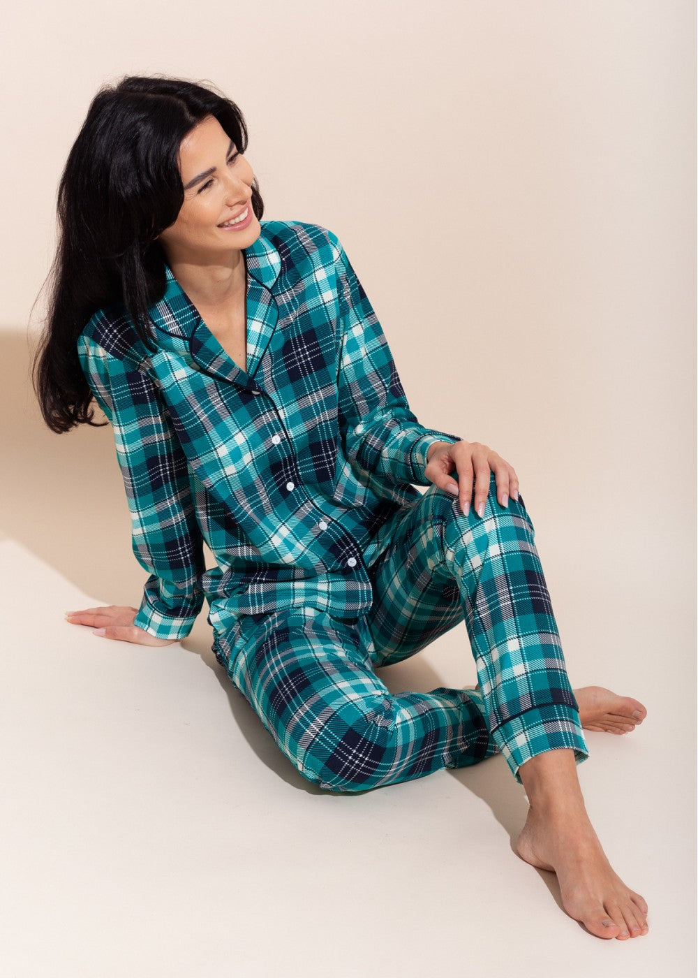 Pijama Damă Tartan Winter