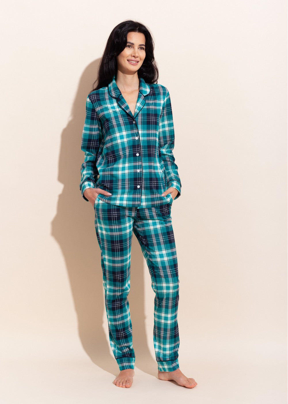 Pijama Damă Tartan Winter
