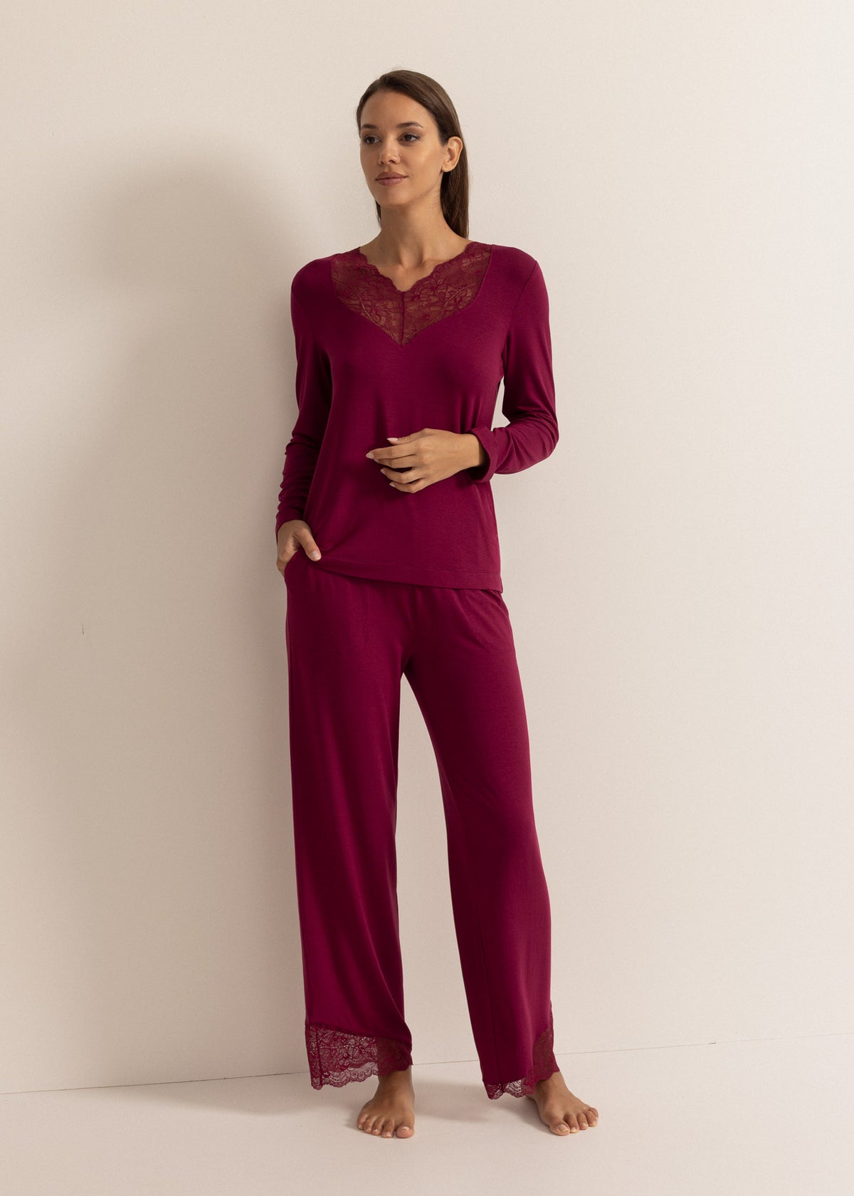 Pijama Damă Alma Modal