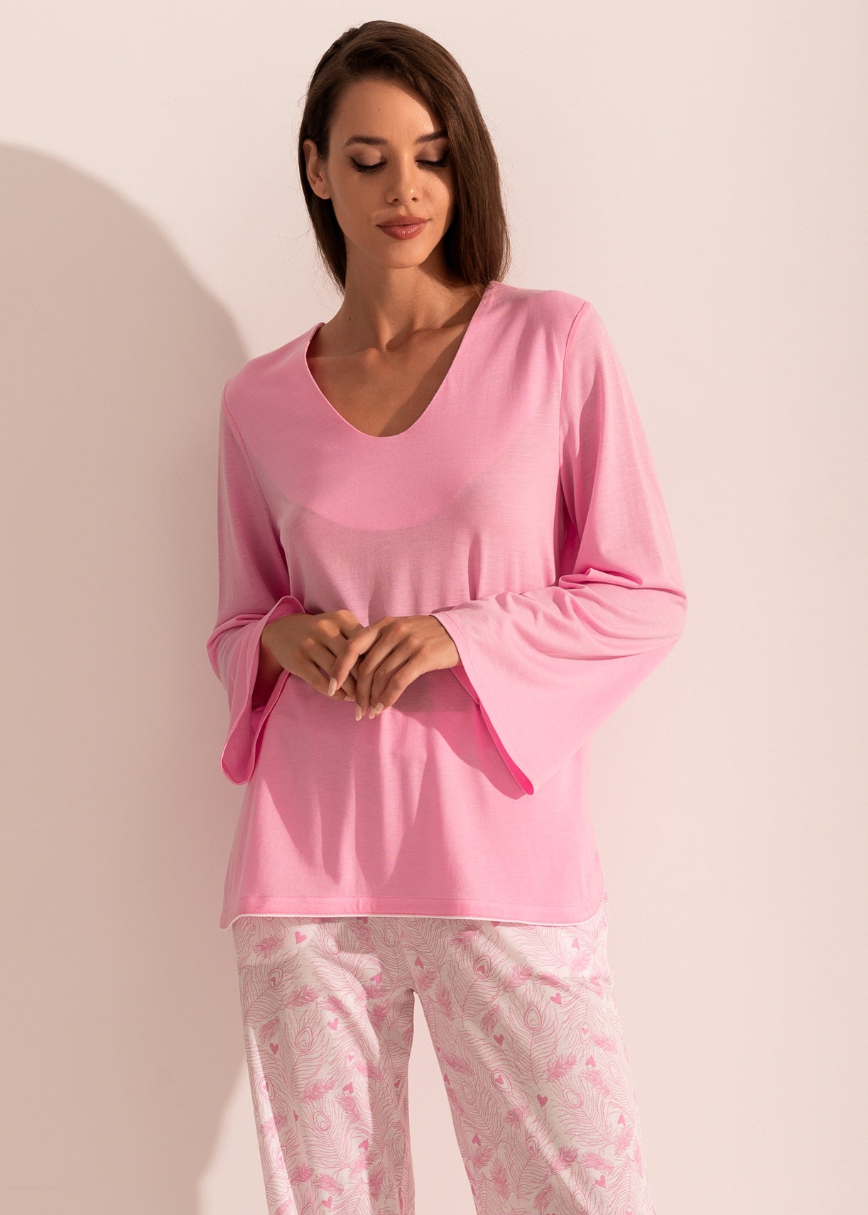 Pijama Damă Briana Eucalipt