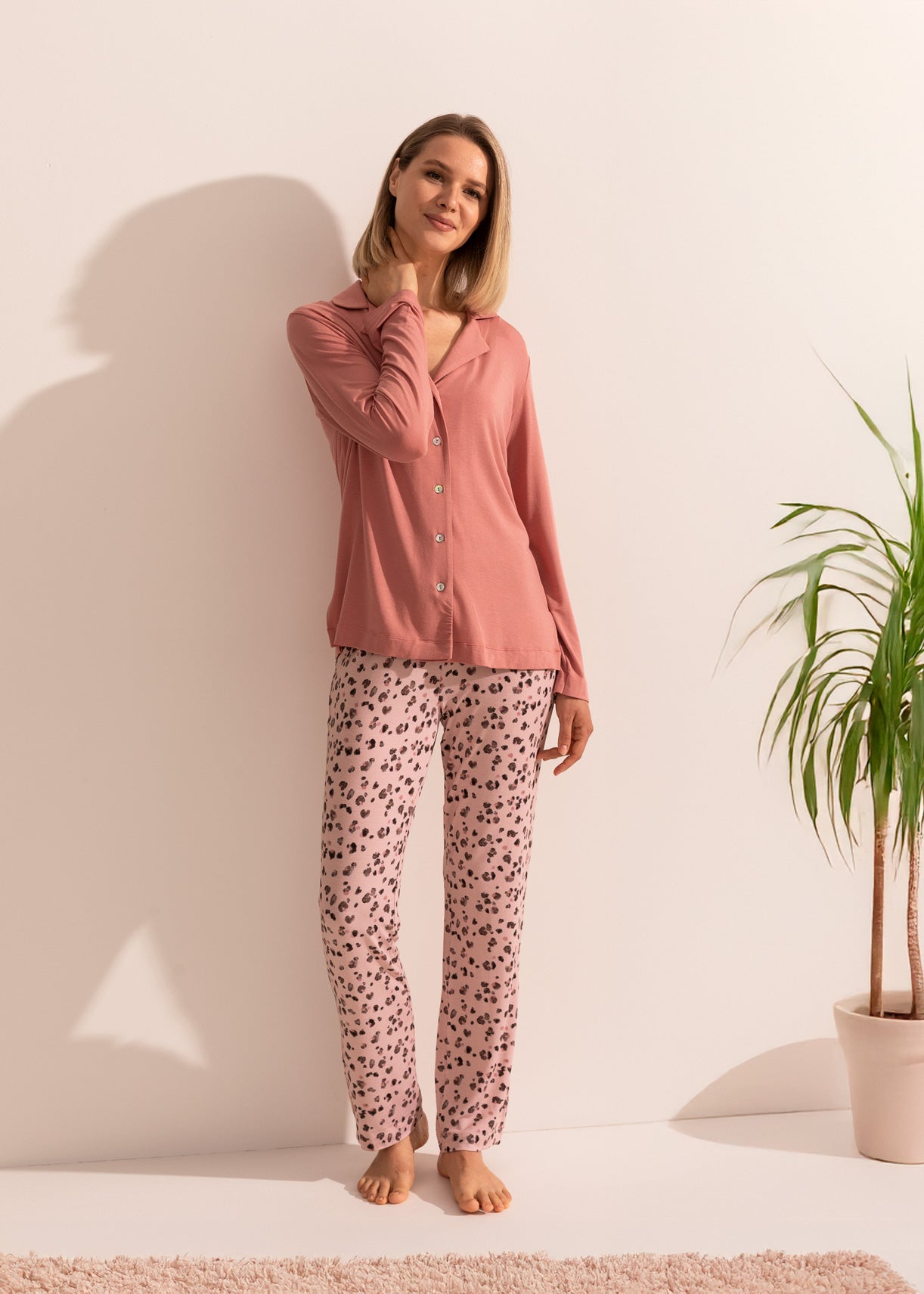 Pijama Rever Damă Modal Aria
