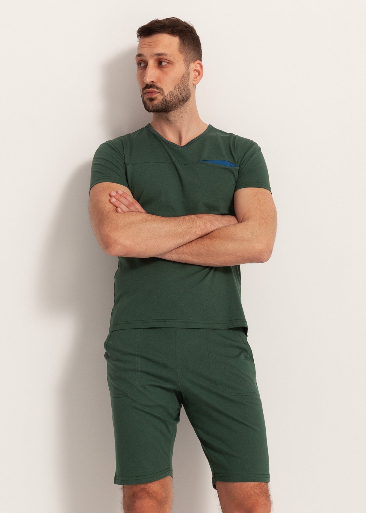 Pijama Bărbați Anton Modal Slim Fit