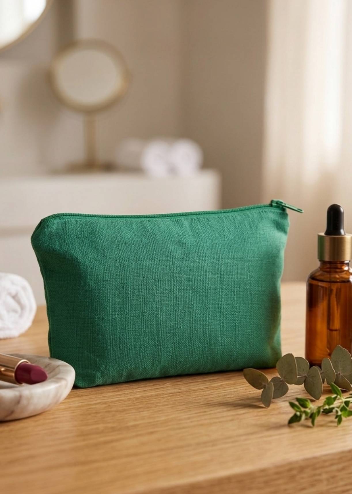 Portfard Cosmetice Cool Flax