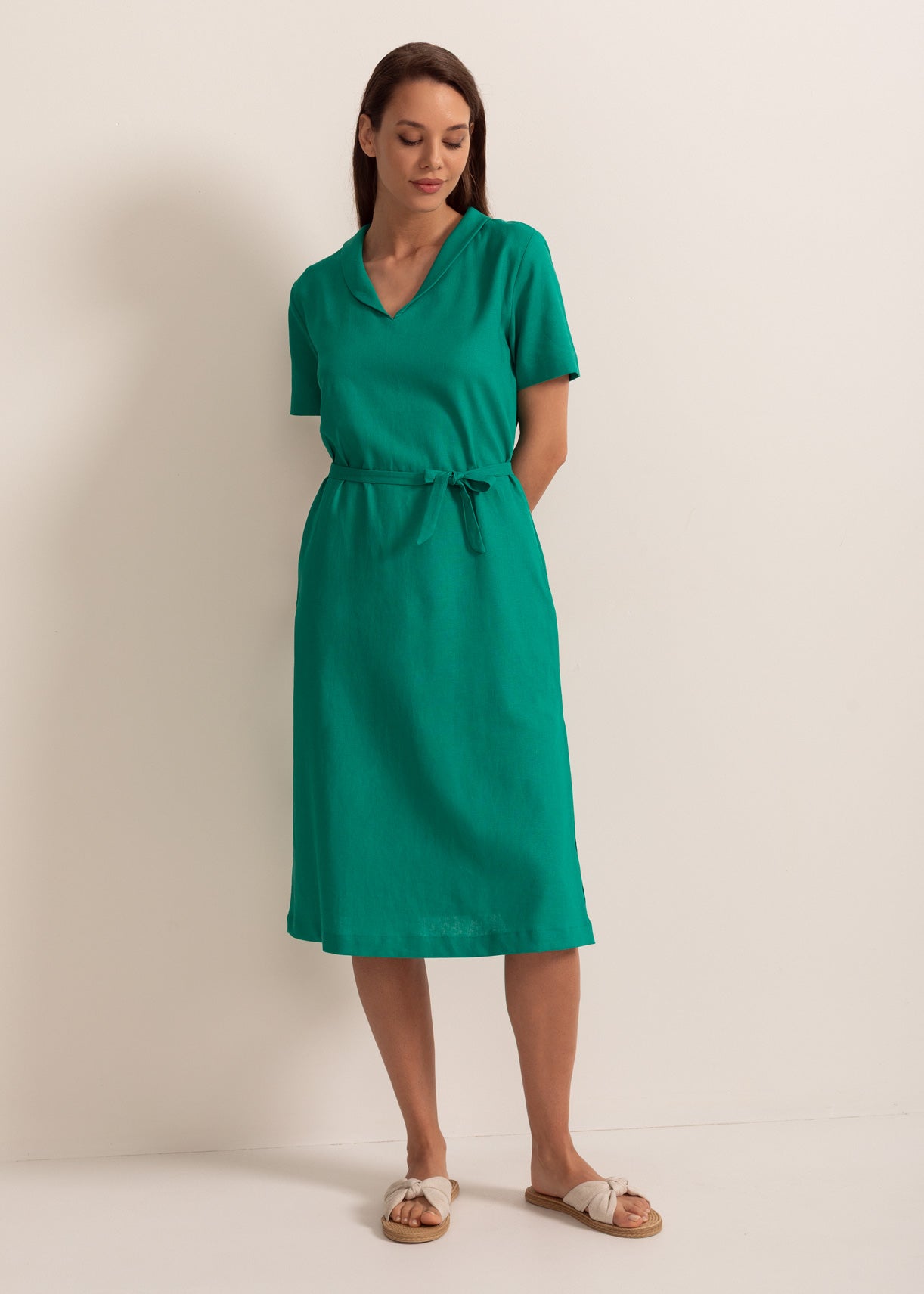Rochie Damă Cool Flax In/Viscoză